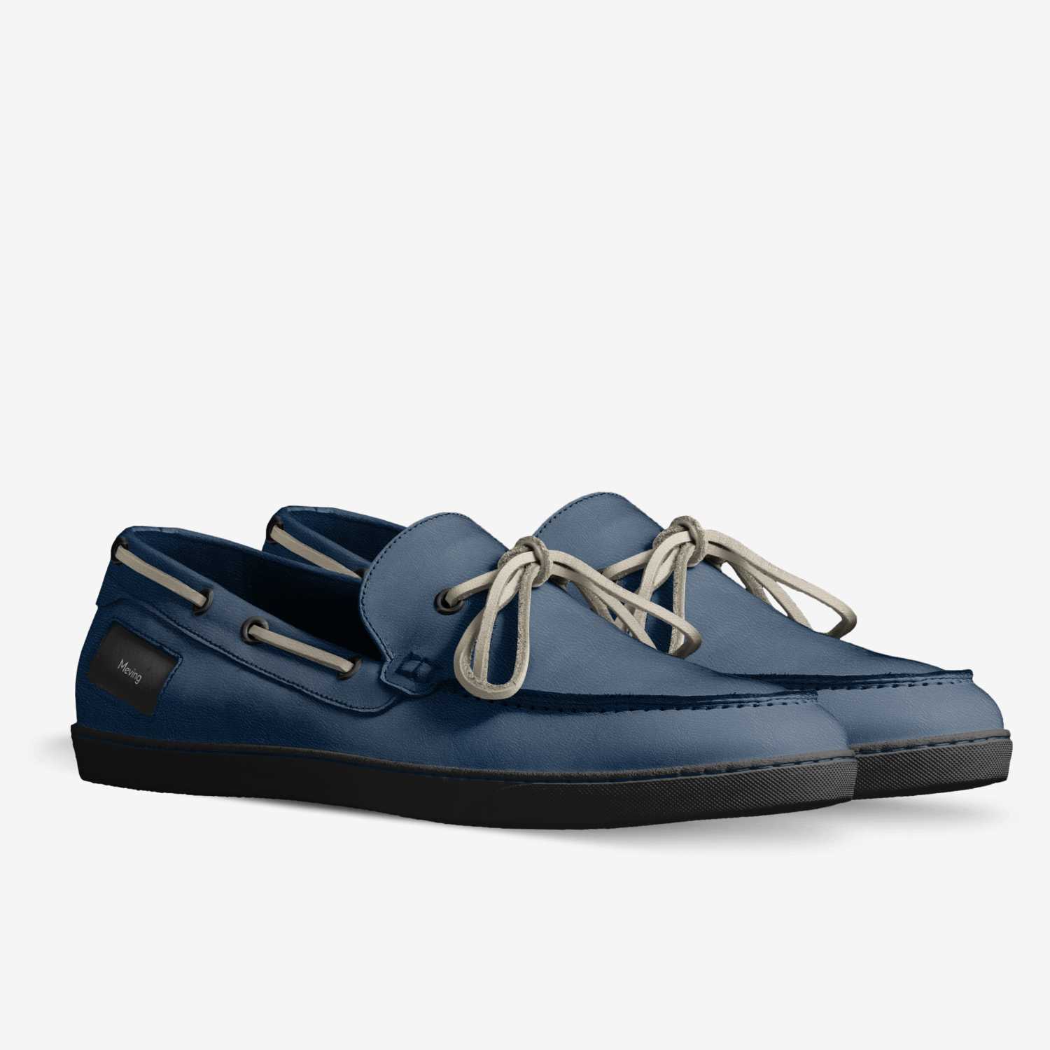Dock Side custom made in Italy shoes by Owen Meving | Double view