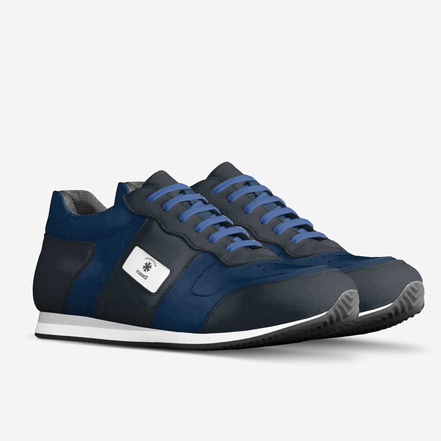 russell custom made in Italy shoes by Russell Humtsoe | Double view
