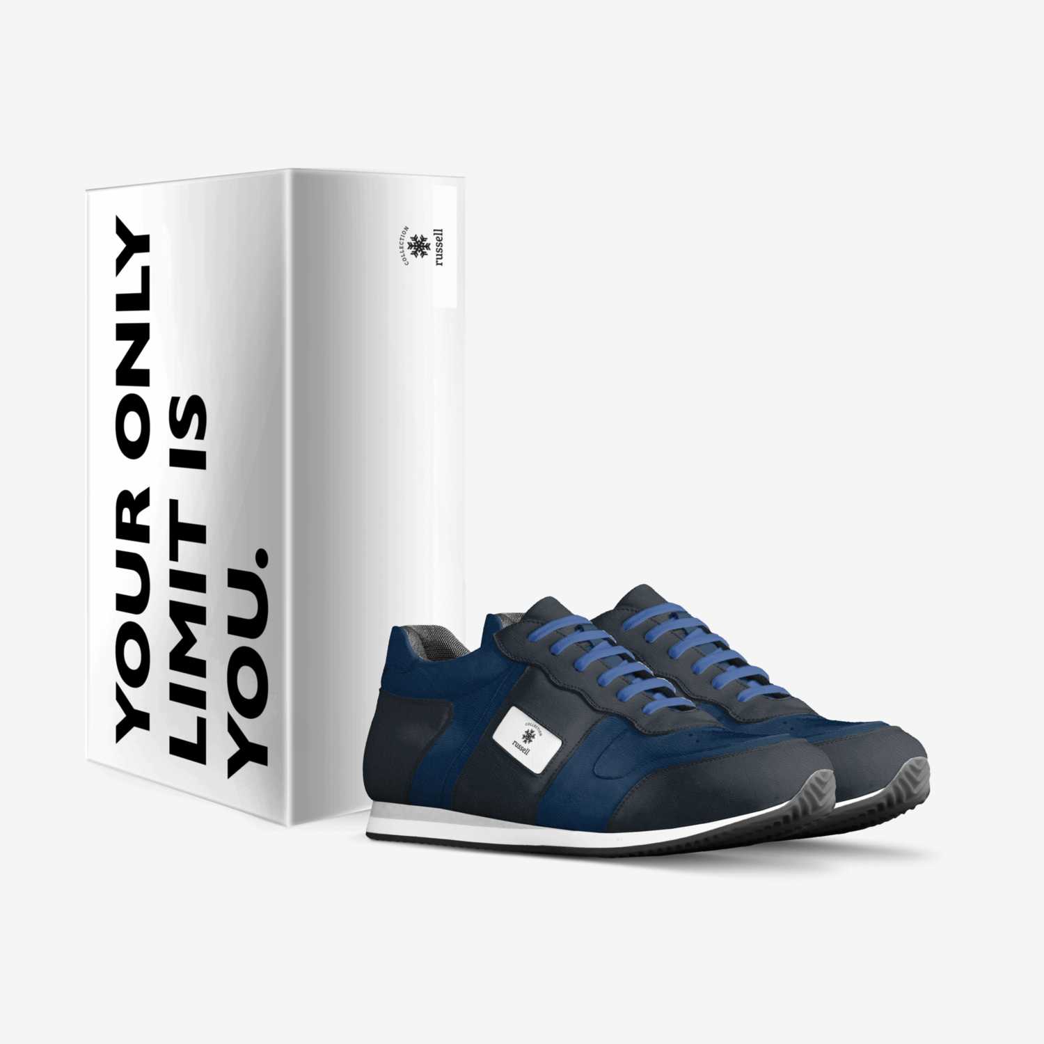 russell custom made in Italy shoes by Russell Humtsoe | Box view