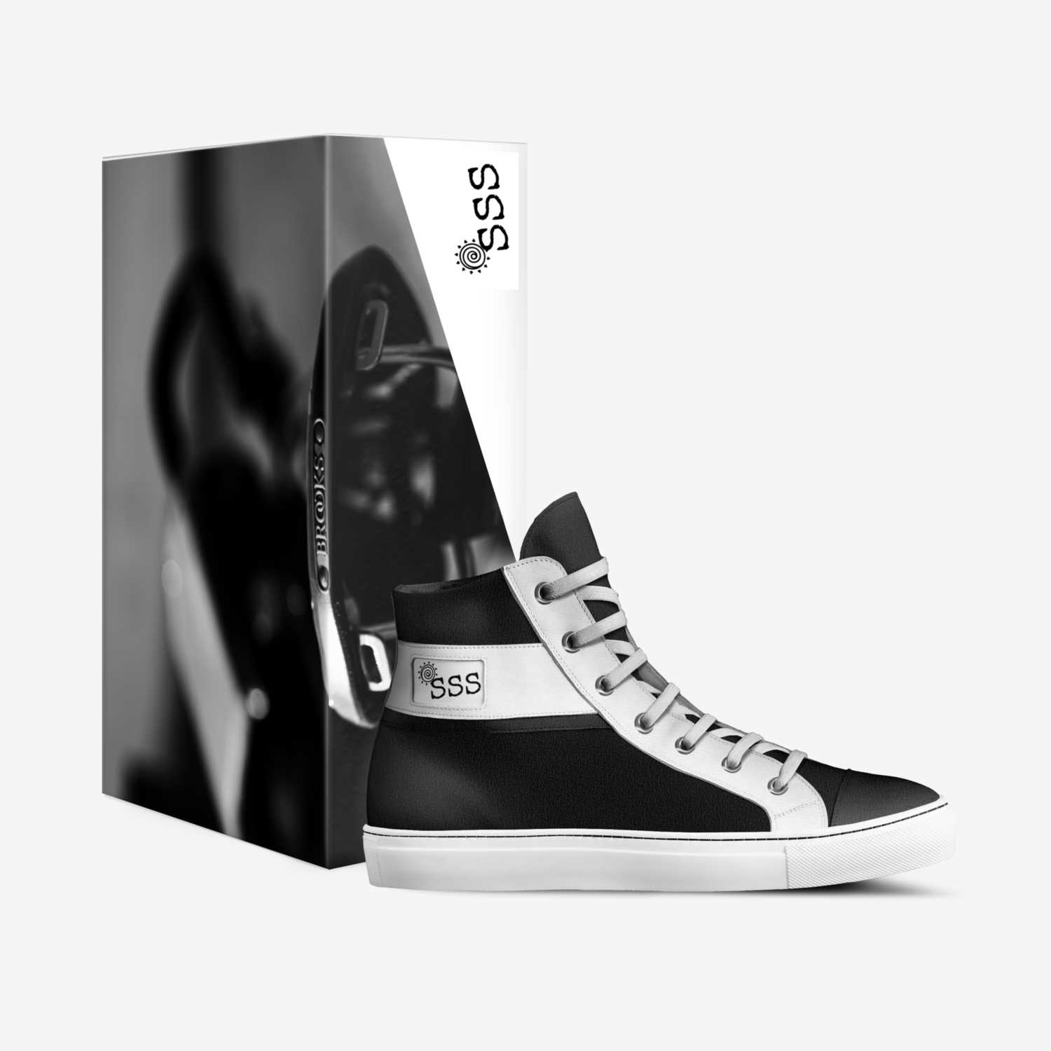 SSS custom made in Italy shoes by Saurav Gupta | Box view