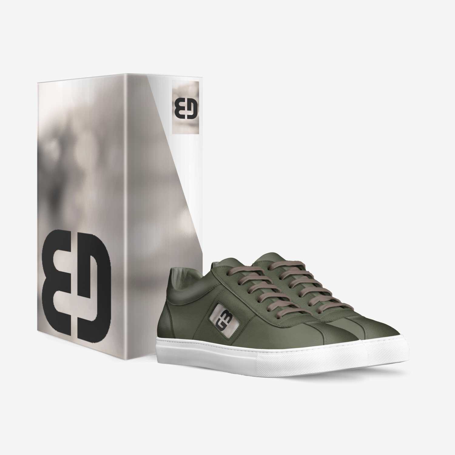 MG Green custom made in Italy shoes by Michale Giovanni | Box view