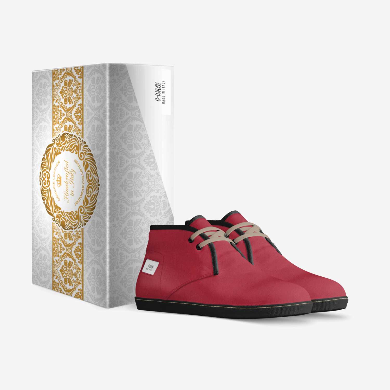 G-WALK custom made in Italy shoes by Dorian Moore | Box view