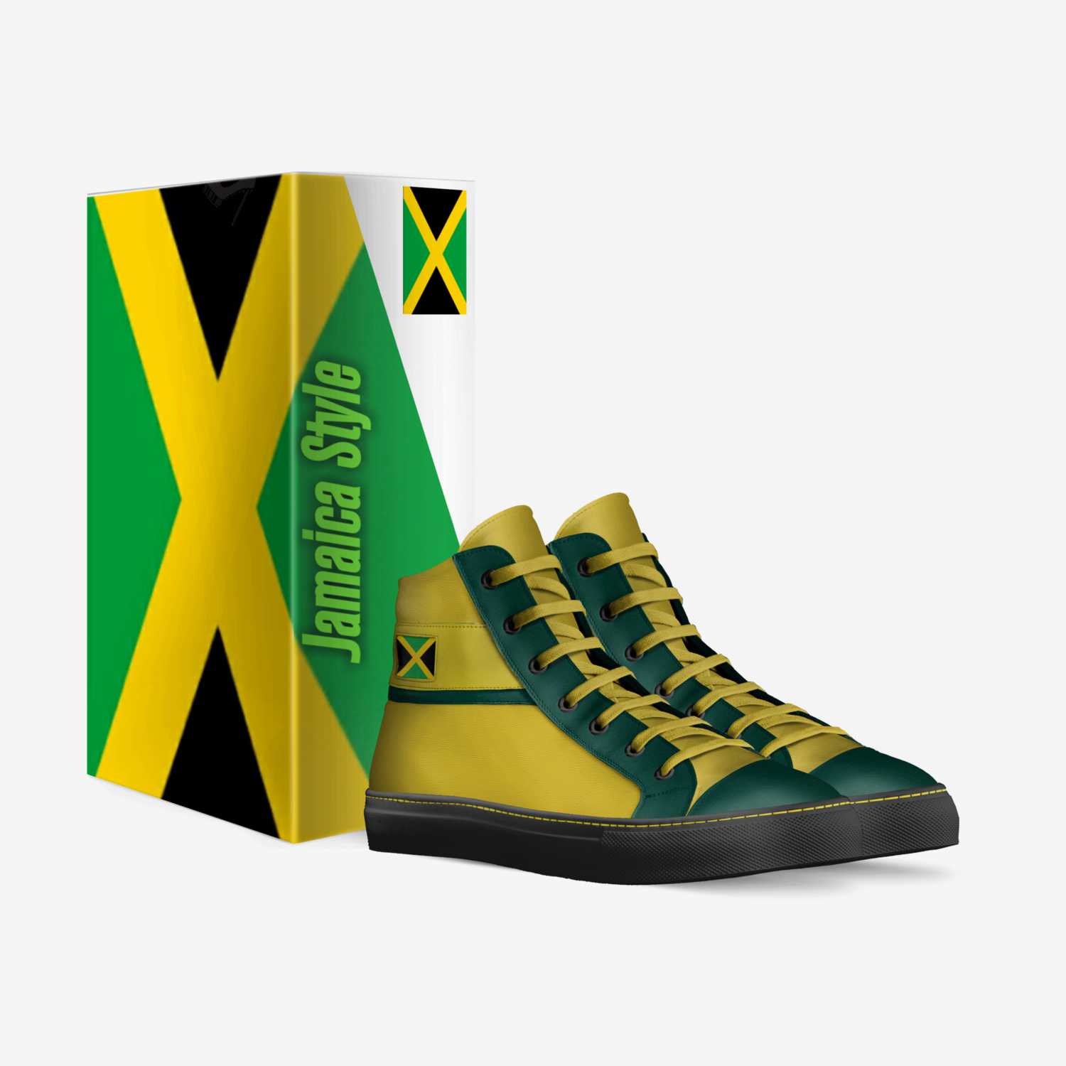 Jamaican Stylz custom made in Italy shoes by Natasha Robinson | Box view
