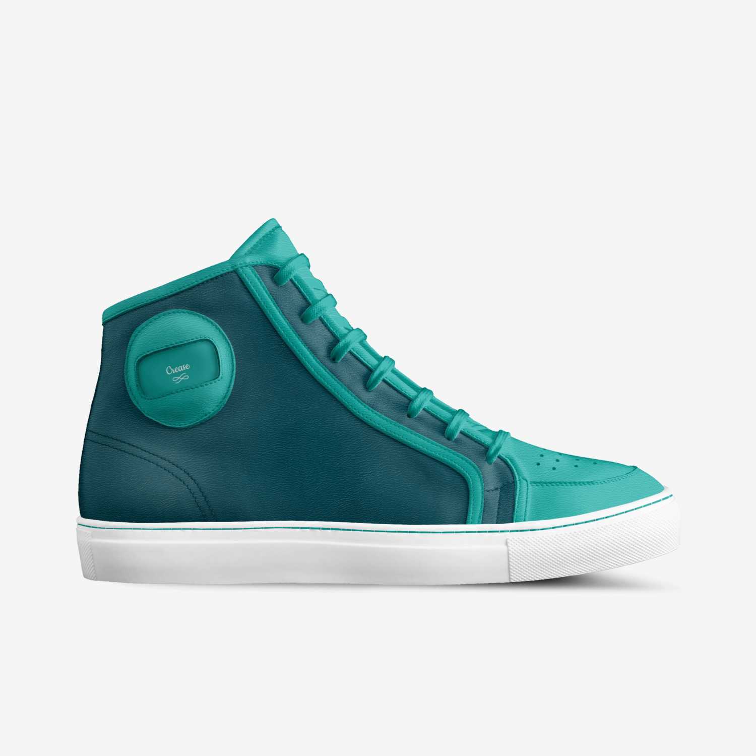 Crease custom made in Italy shoes by Quentin Adams | Side view