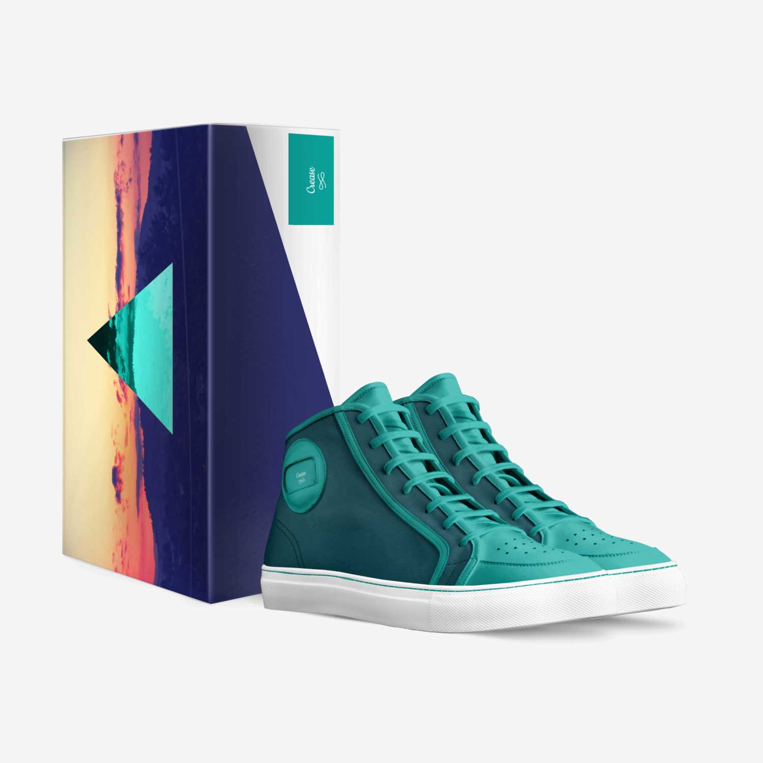 Crease custom made in Italy shoes by Quentin Adams | Box view