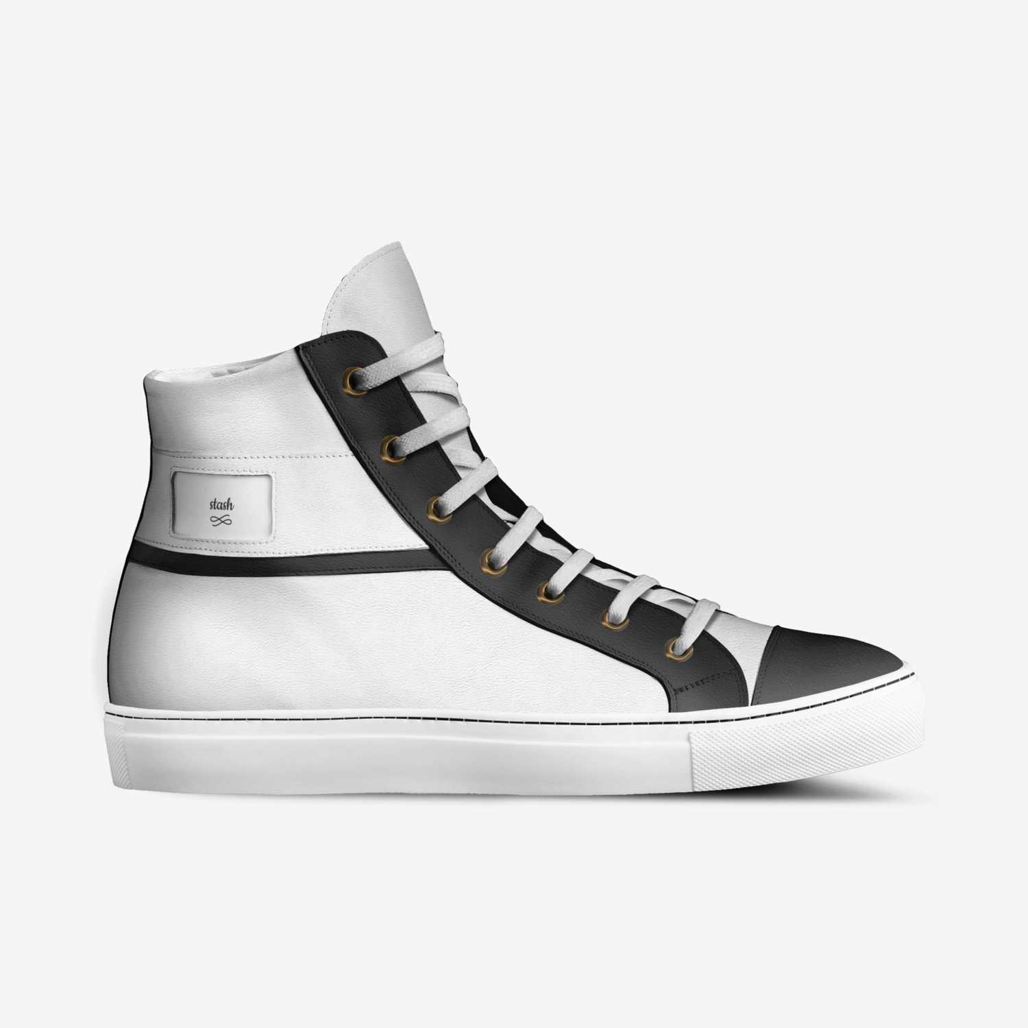 stash custom made in Italy shoes by Stephen Santulli | Side view