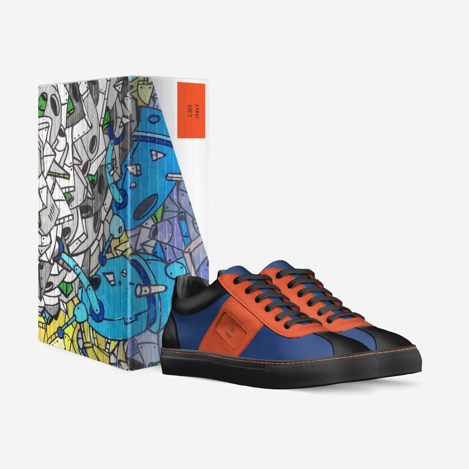 LMS 1 custom made in Italy shoes by Matthew Degraft-johnson | Box view