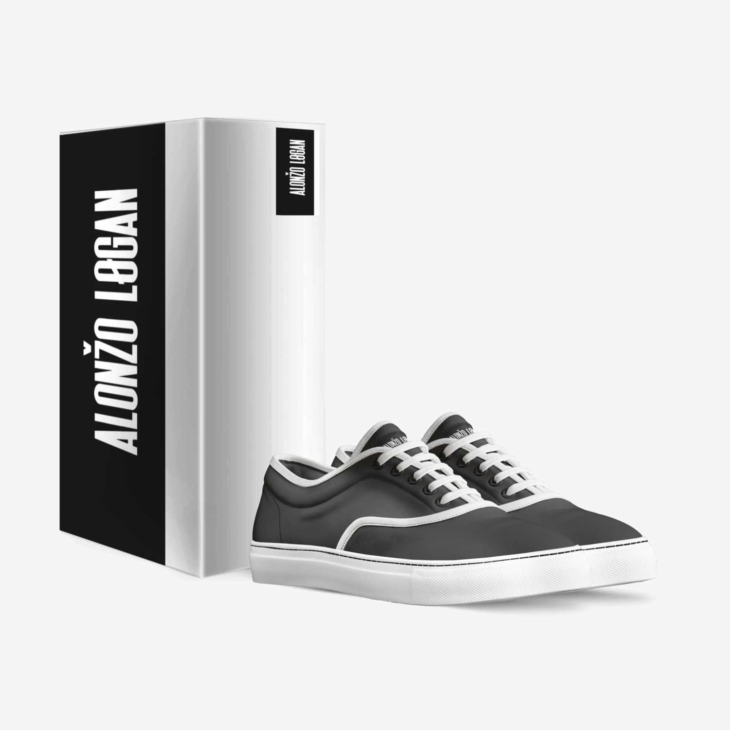 AL1 custom made in Italy shoes by Alonzo Logan | Box view