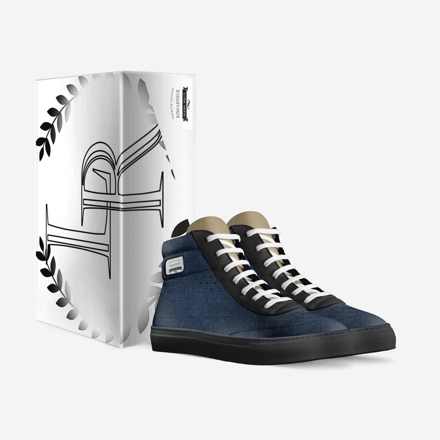 KingArthur custom made in Italy shoes by Limitlessroyalty Brand | Box view