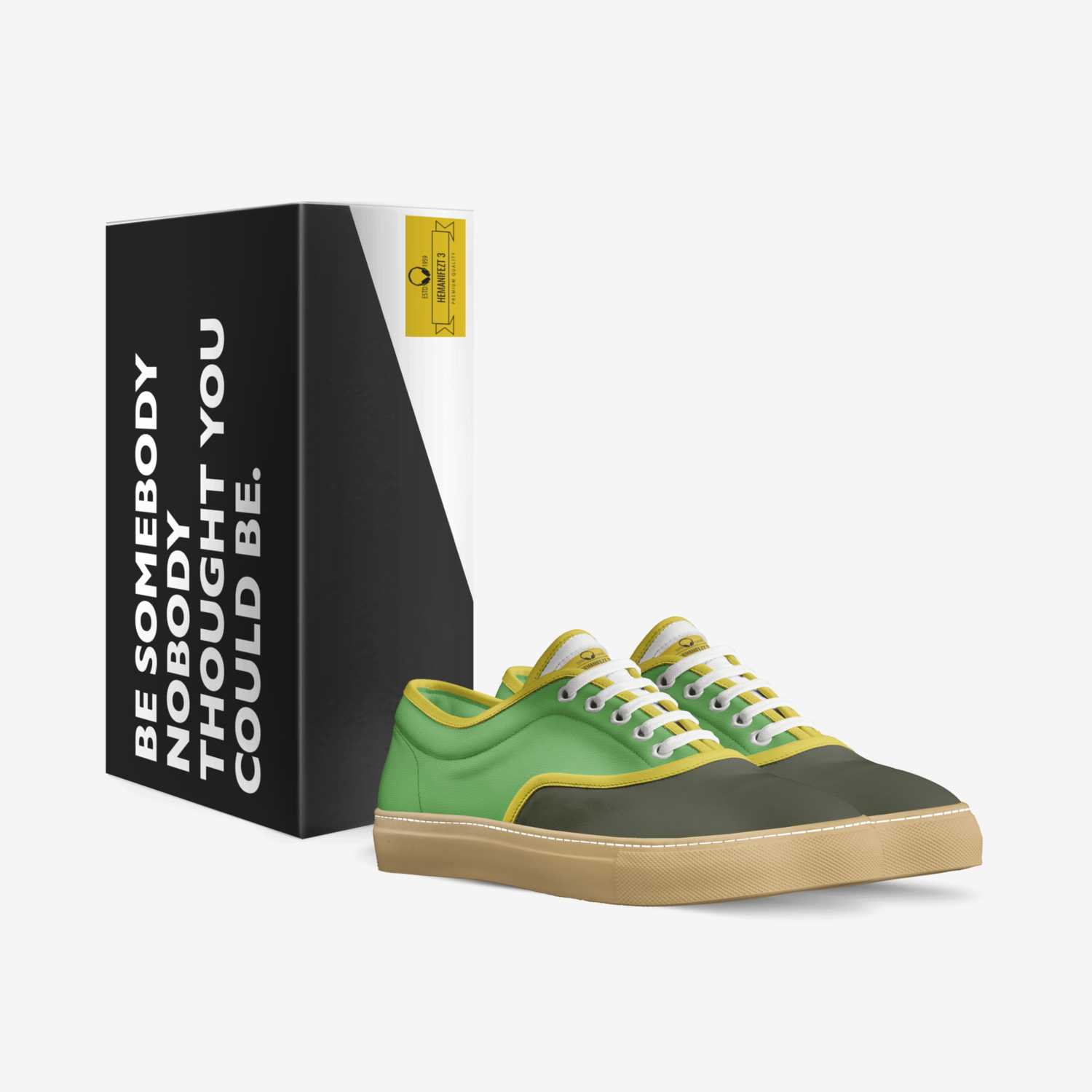 Hemanifezt 3 custom made in Italy shoes by Sean Hemanifezt Cothrine | Box view