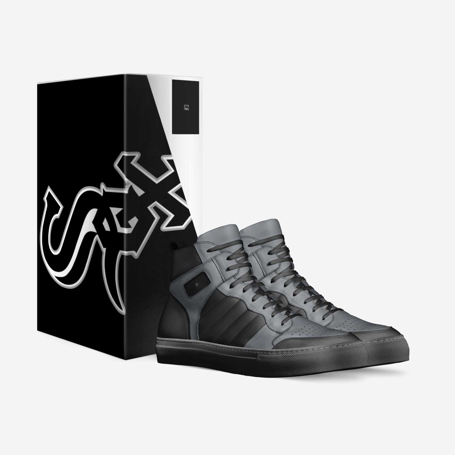 Jackson Sox #3 custom made in Italy shoes by Shjayvion | Box view