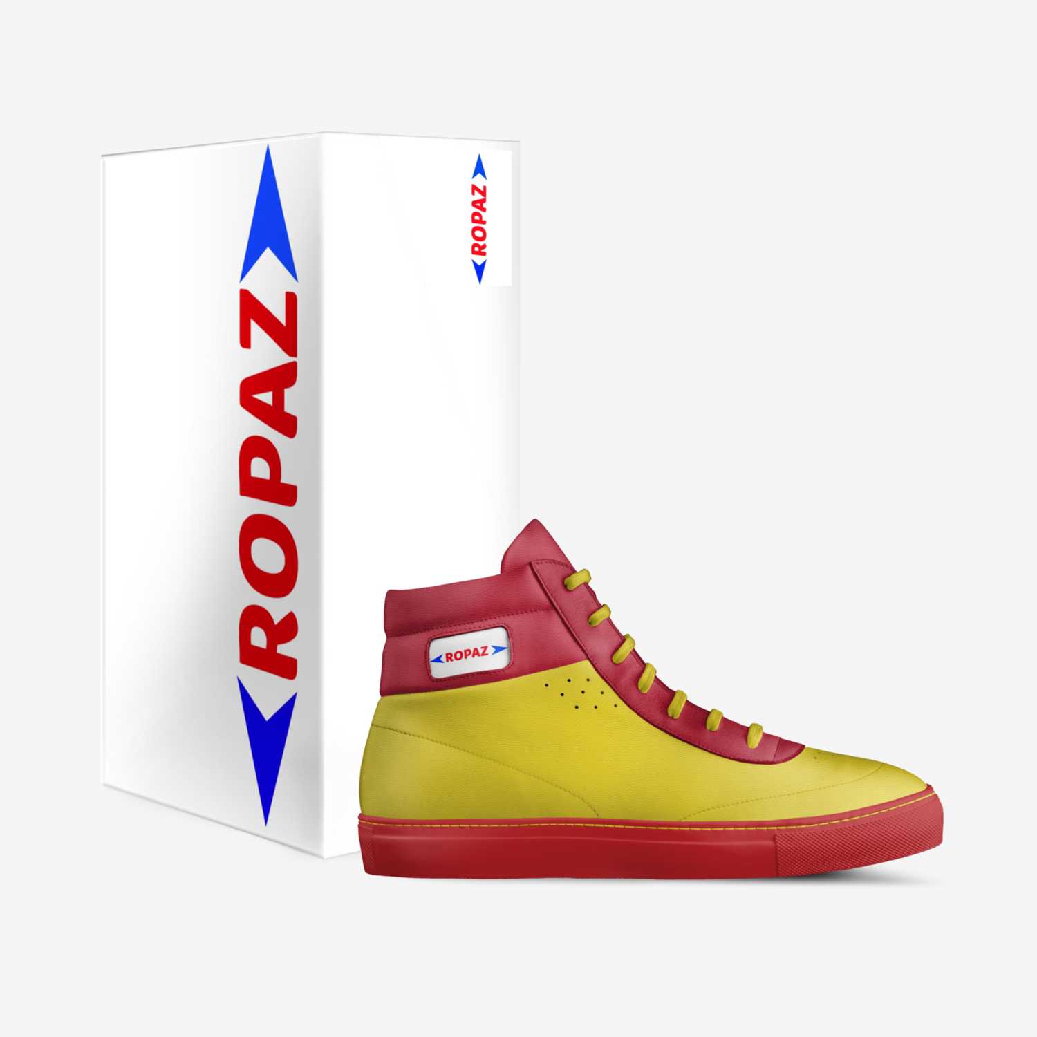 Ropaz custom made in Italy shoes by Ropafadzo Mshayavanhu | Box view