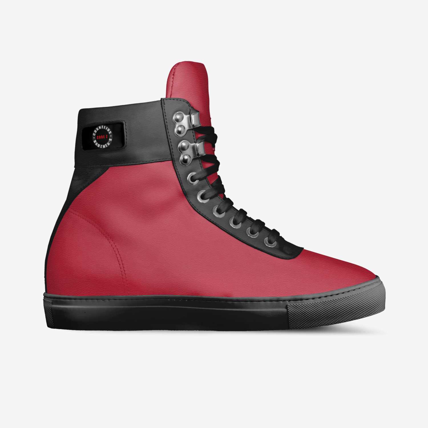 Code Red custom made in Italy shoes by Gregory Cornelius | Side view
