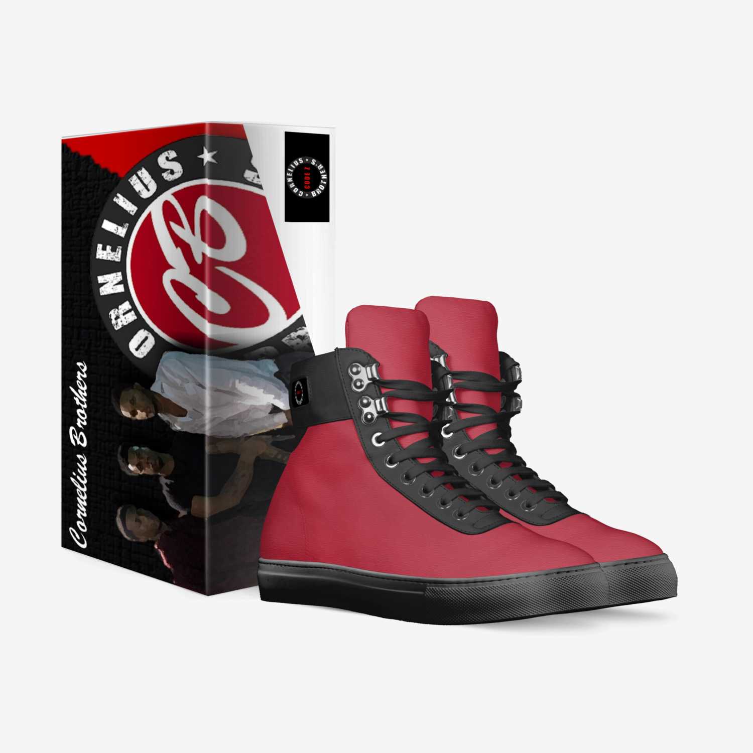 Code Red custom made in Italy shoes by Gregory Cornelius | Box view