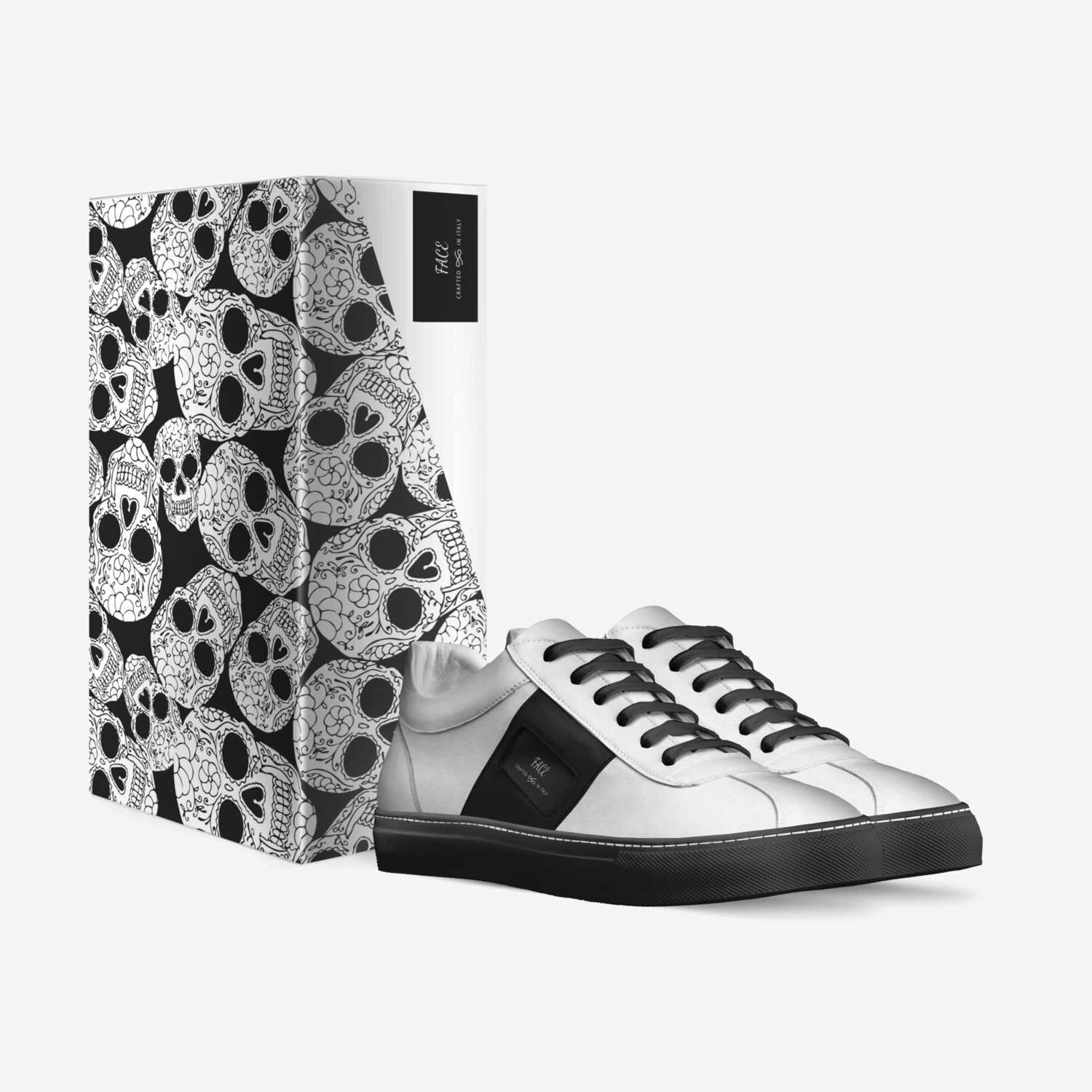 FACE custom made in Italy shoes by Nj Fuego | Box view