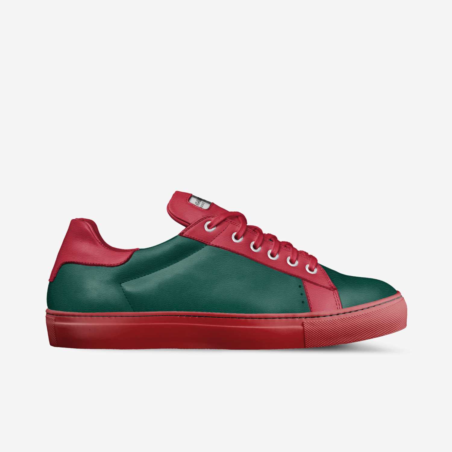 GANGGG custom made in Italy shoes by Damarion Cockrell | Side view