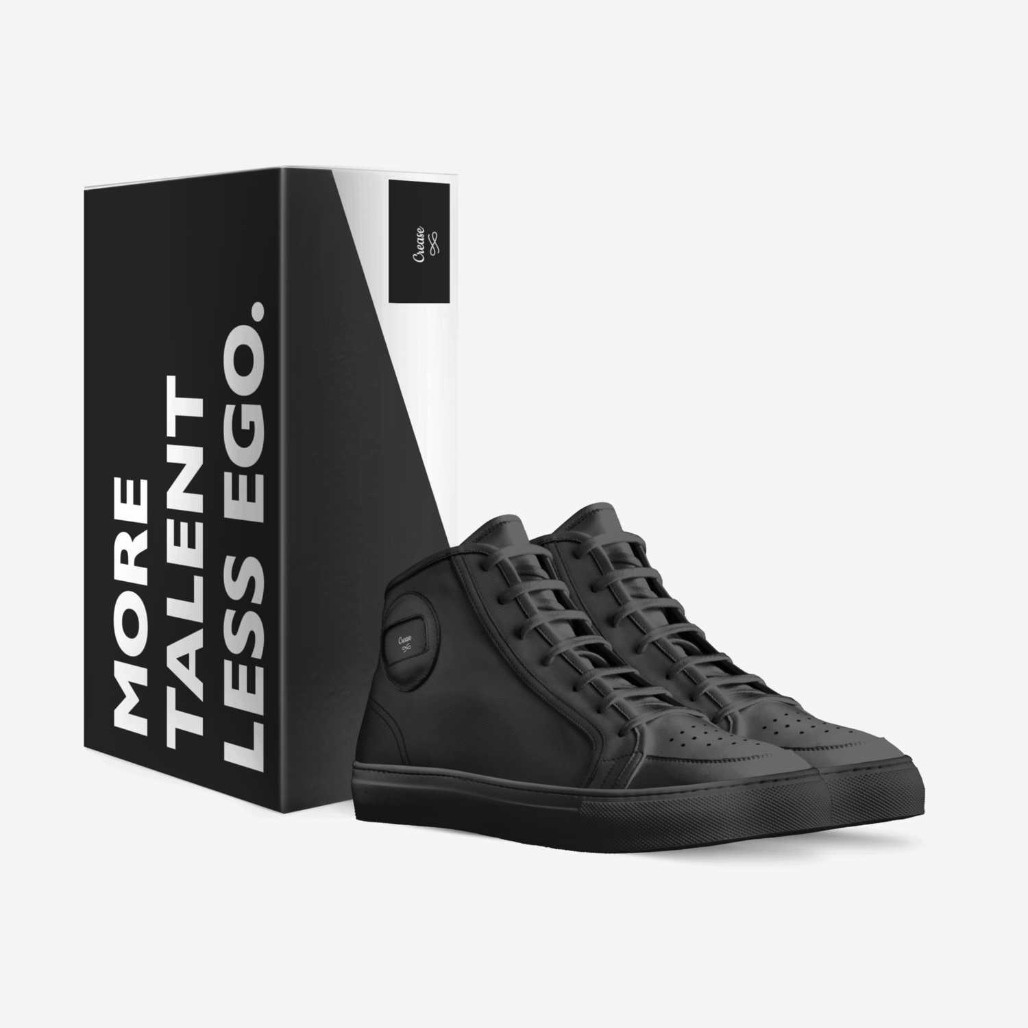 Crease  custom made in Italy shoes by Quentin Adams | Box view