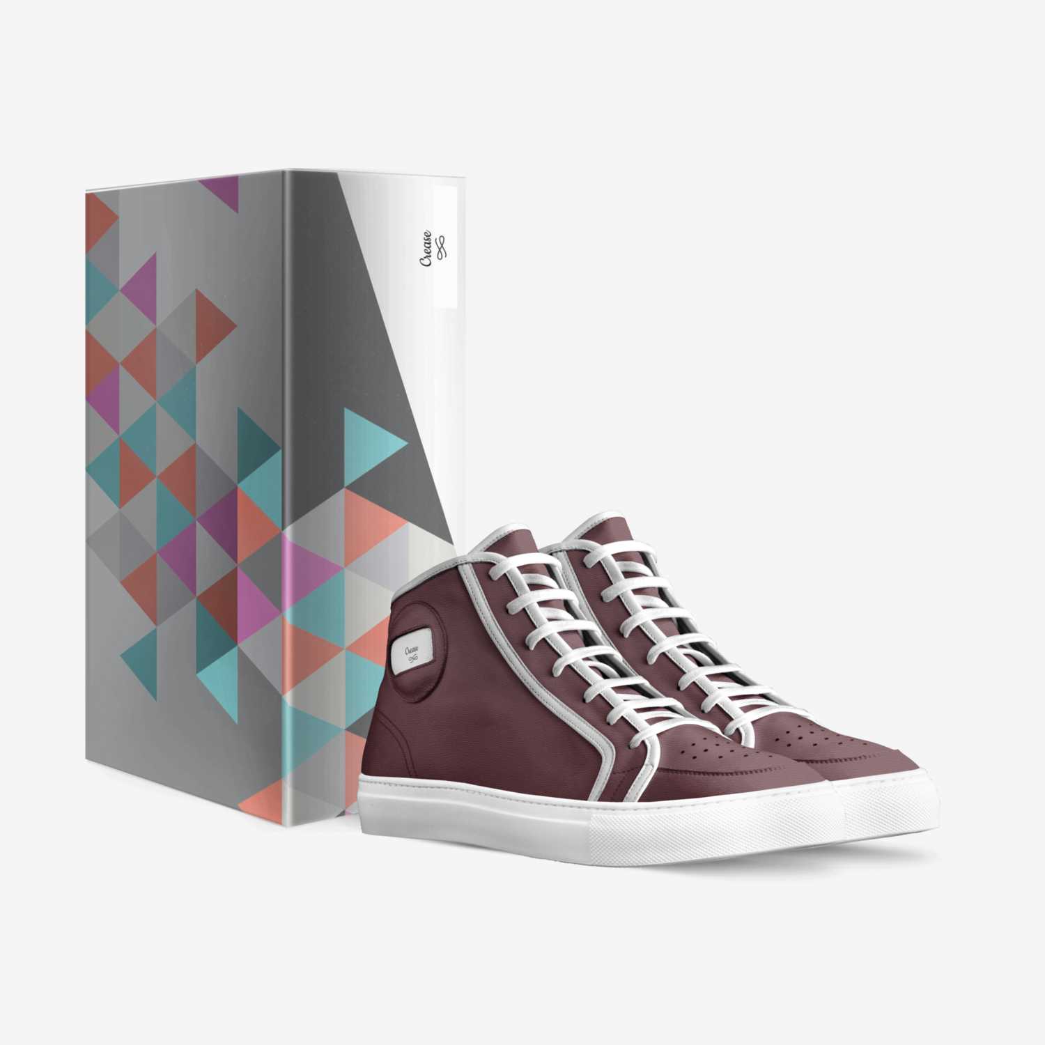 Crease  custom made in Italy shoes by Quentin Adams | Box view