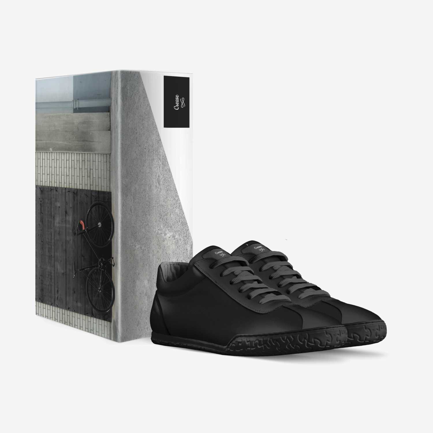 Crease custom made in Italy shoes by Quentin Adams | Box view