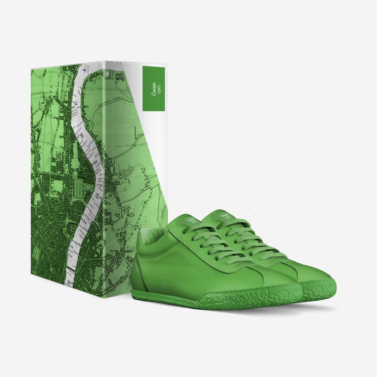 Crease custom made in Italy shoes by Quentin Adams | Box view
