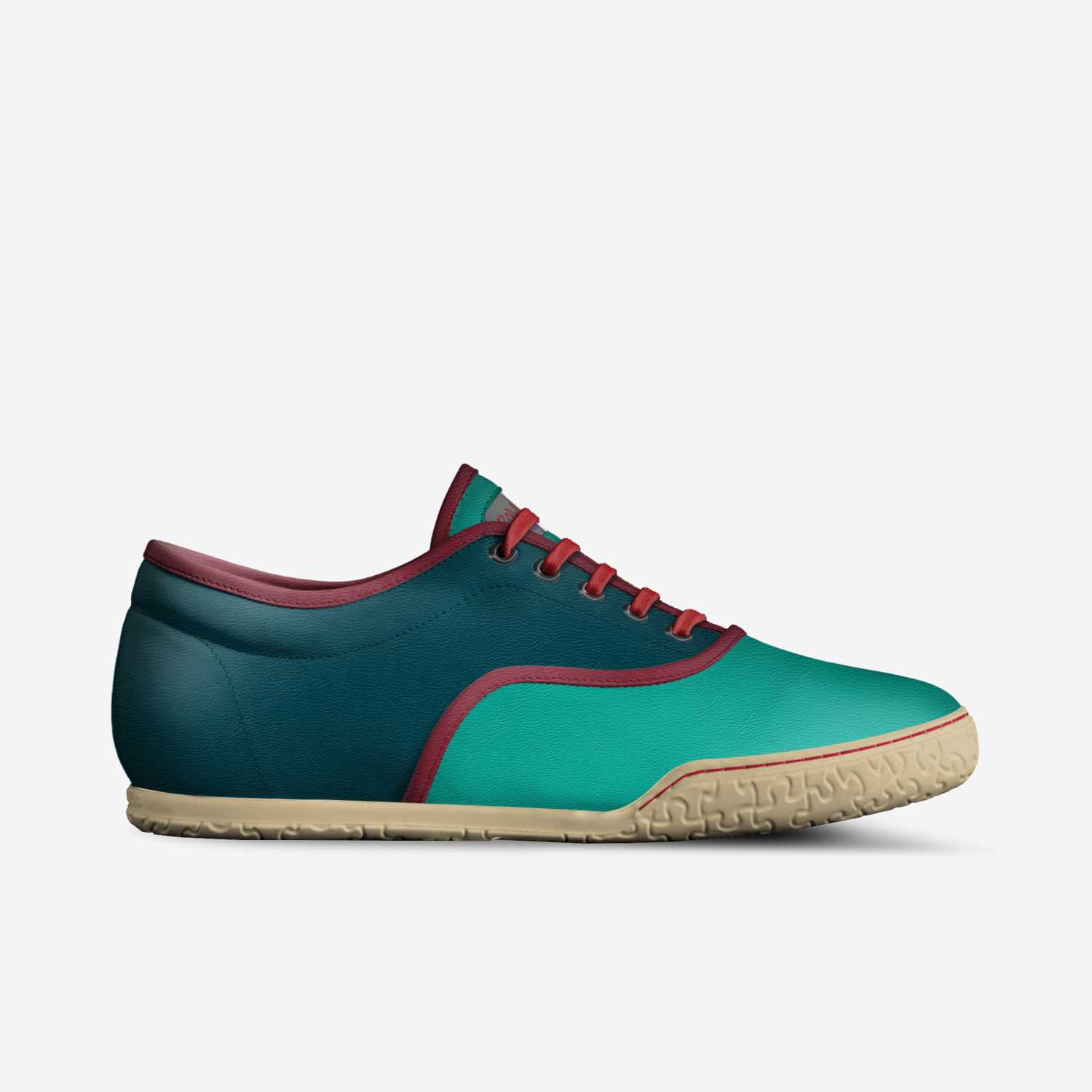 Romans custom made in Italy shoes by Chantel Head | Side view