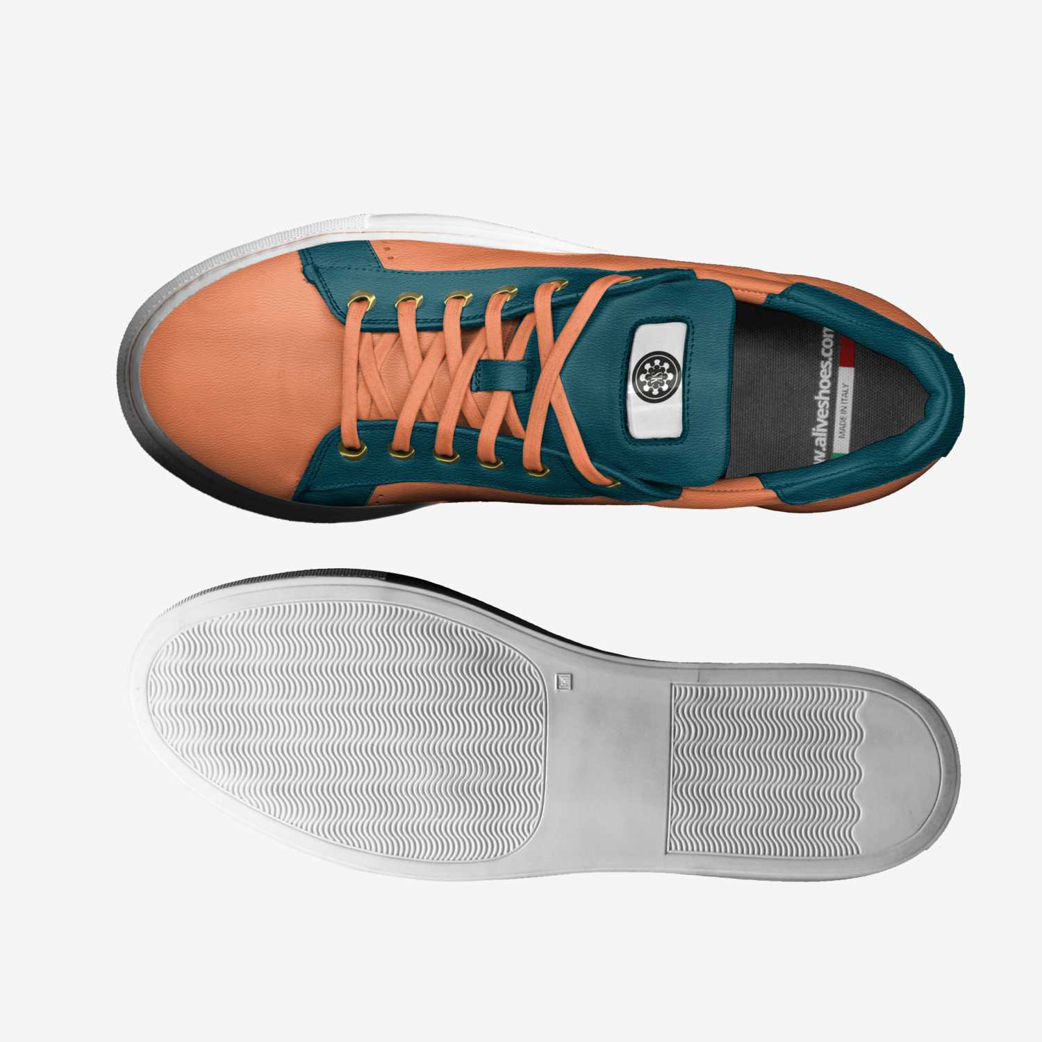 SK custom made in Italy shoes by Sk Clothing | Top view