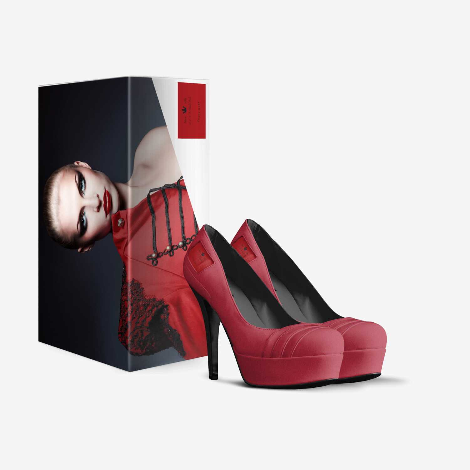 A L X X/Badd Girls custom made in Italy shoes by Alexander Bowie | Box view