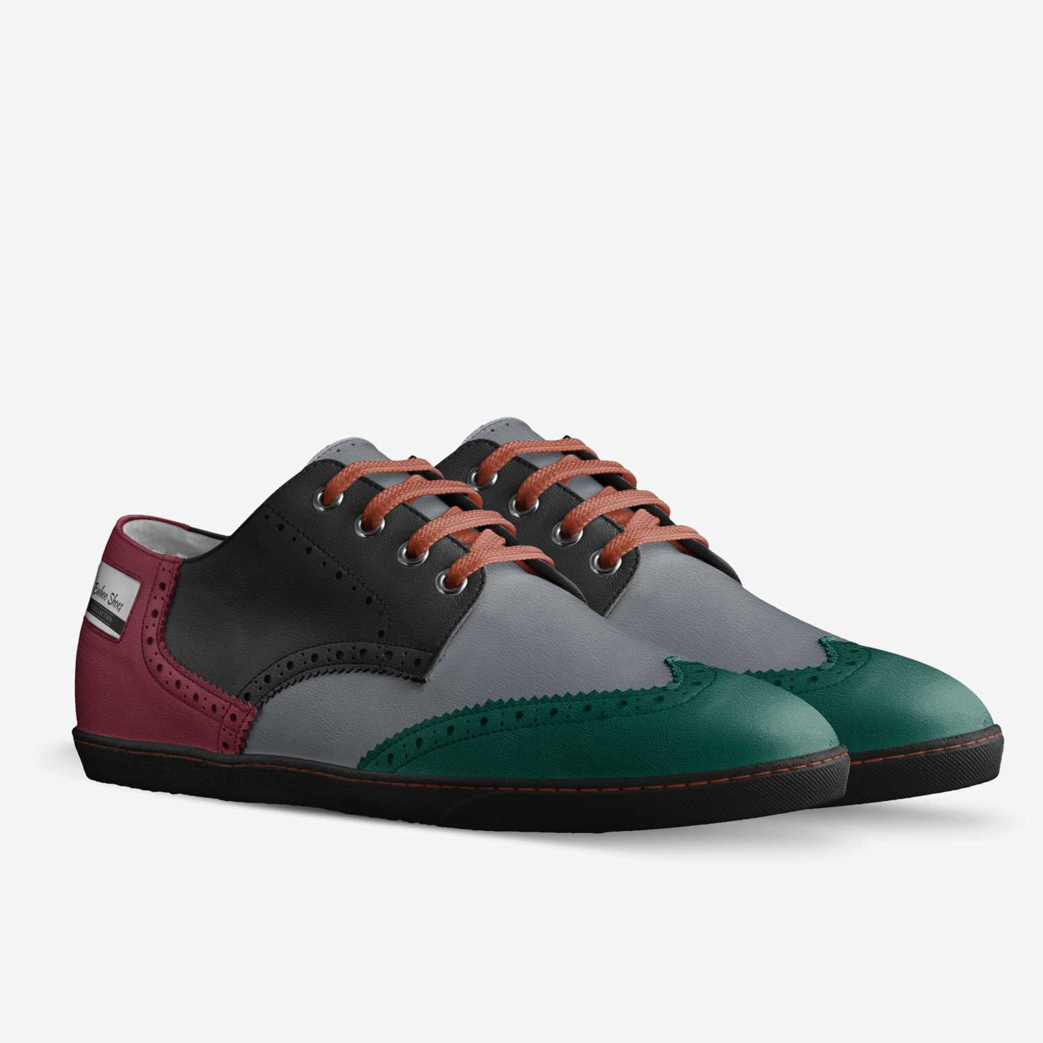 Kaja  custom made in Italy shoes by Karoline Seymour | Double view