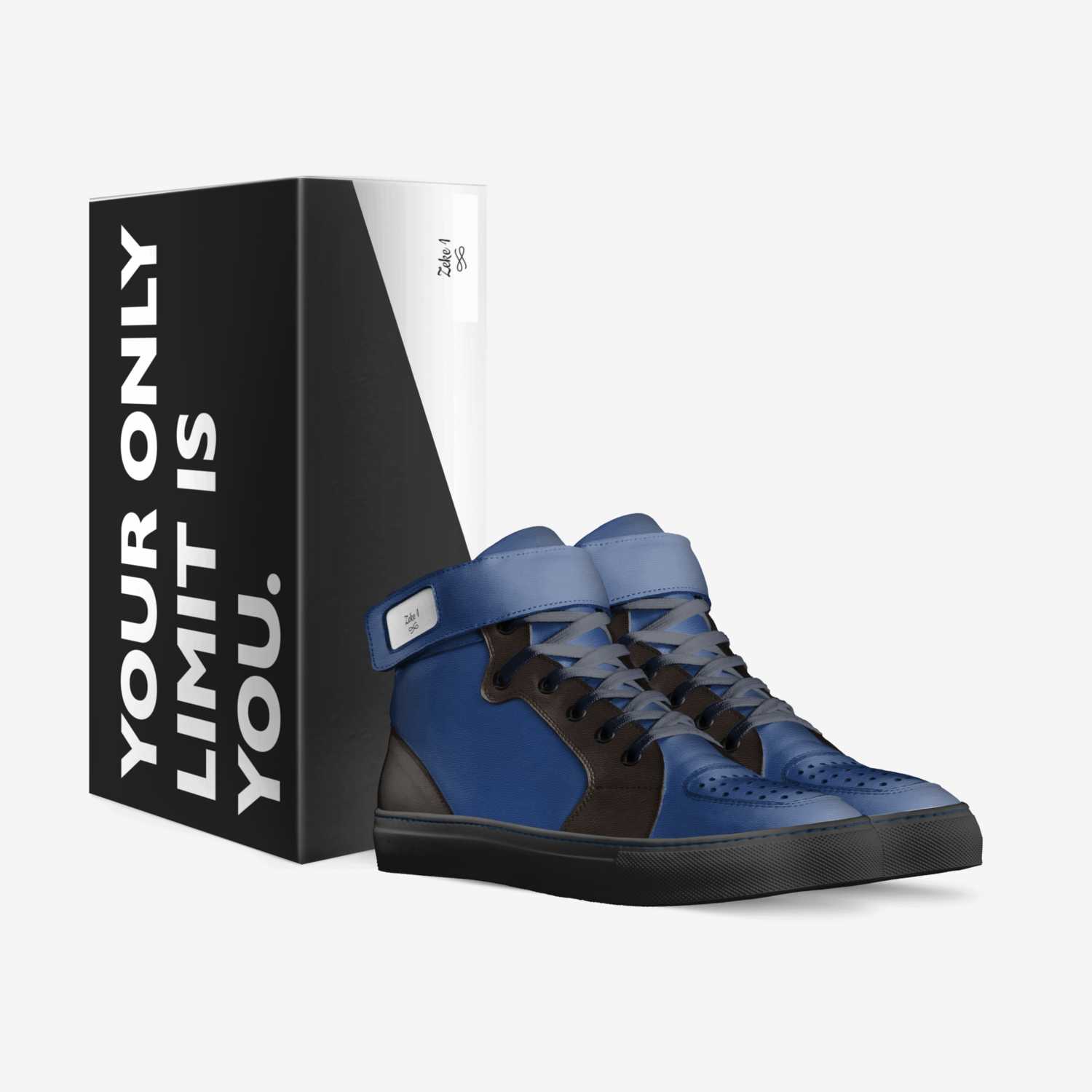 Zeke 1 custom made in Italy shoes by Zyaaron Malik Shepherd | Box view