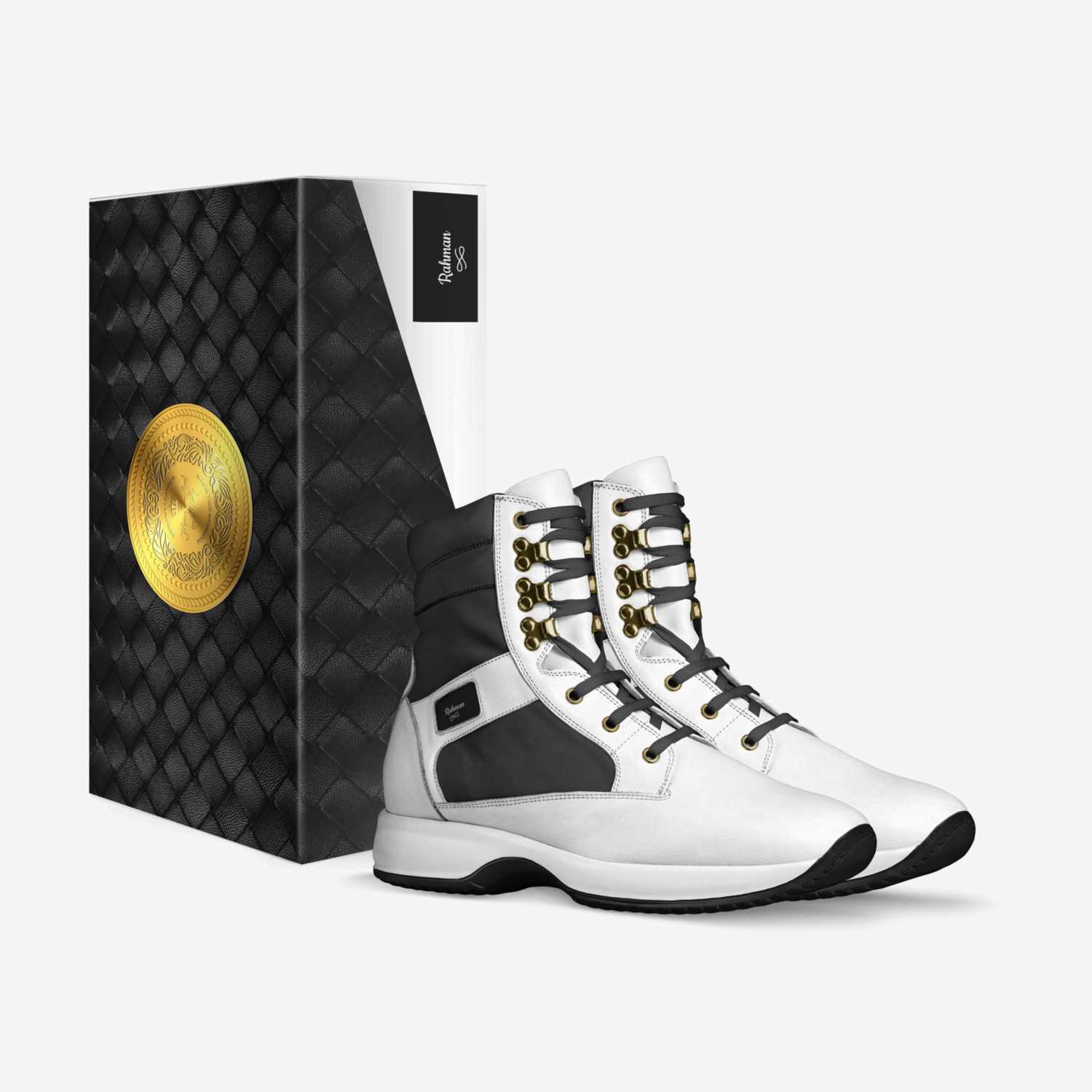 Rahman custom made in Italy shoes by Samir | Box view