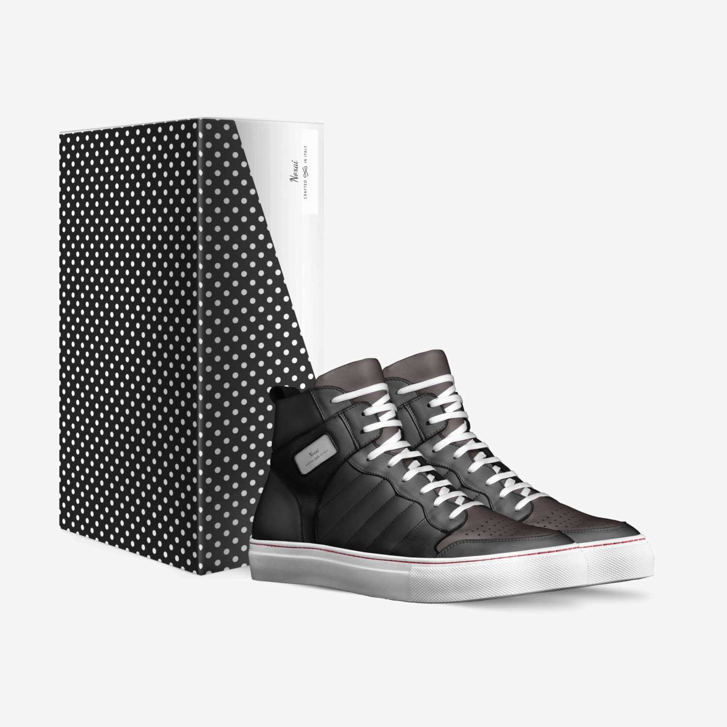 Noxai custom made in Italy shoes by Justas Ostasevicius | Box view