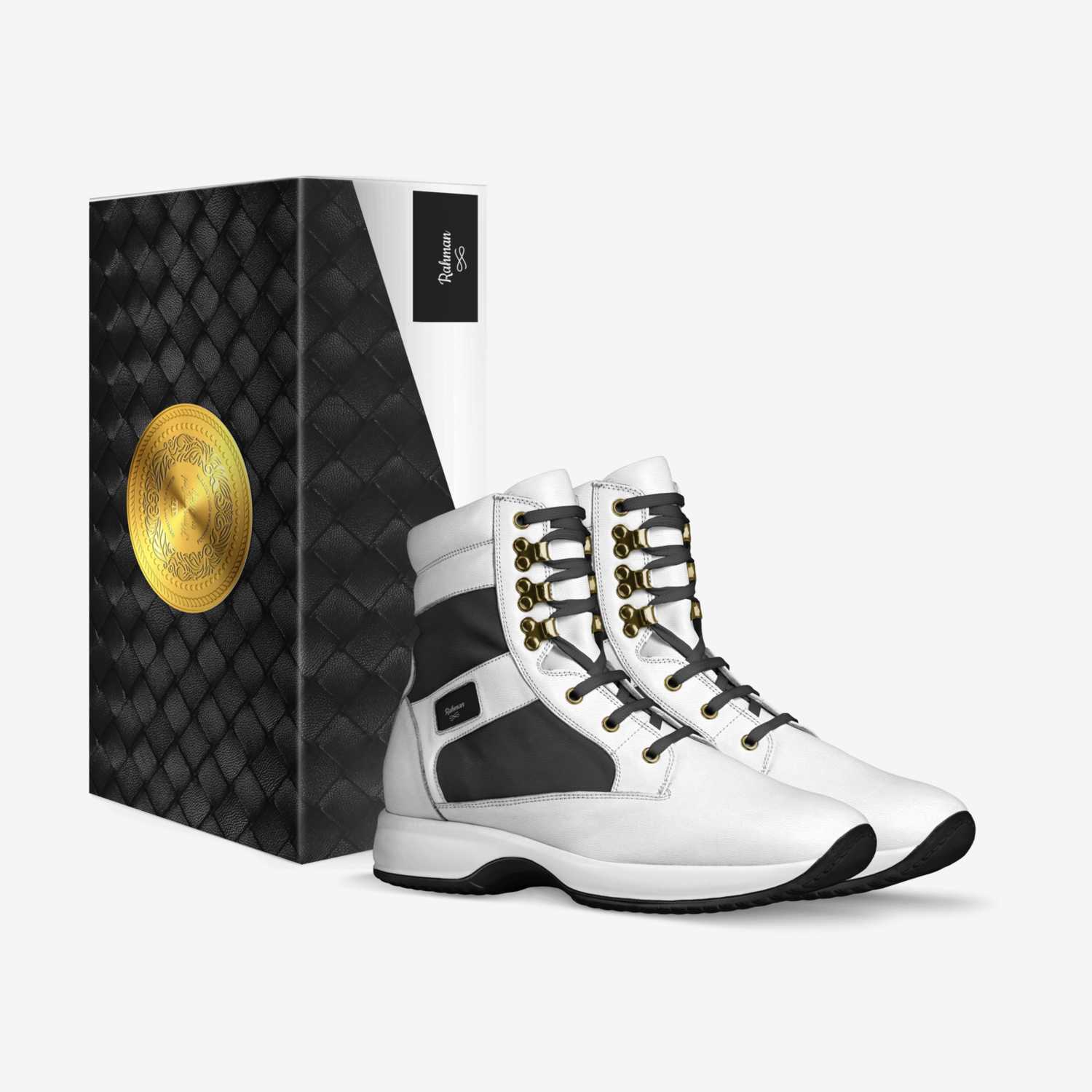 Rahman custom made in Italy shoes by Samir | Box view