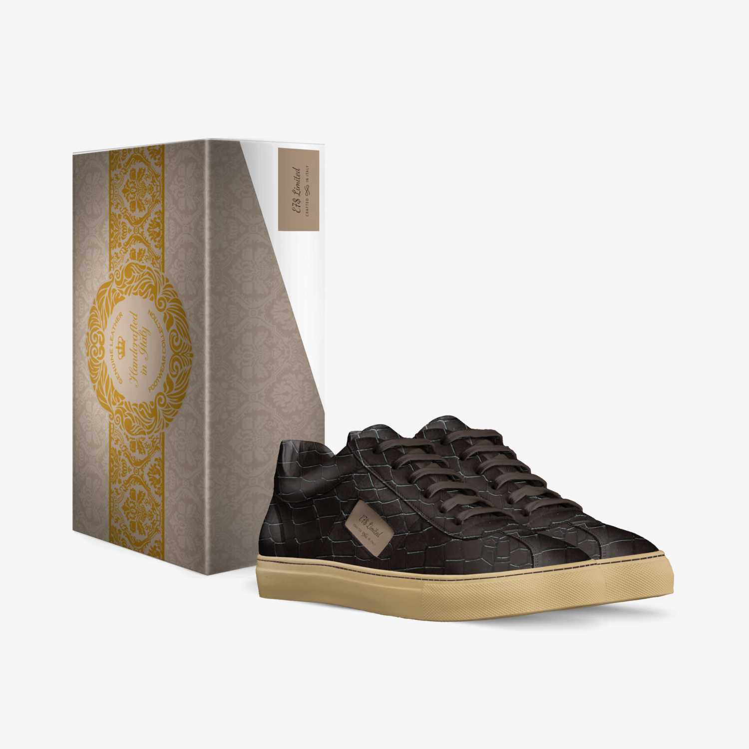 E7$ Limited custom made in Italy shoes by Lateef Williams | Box view