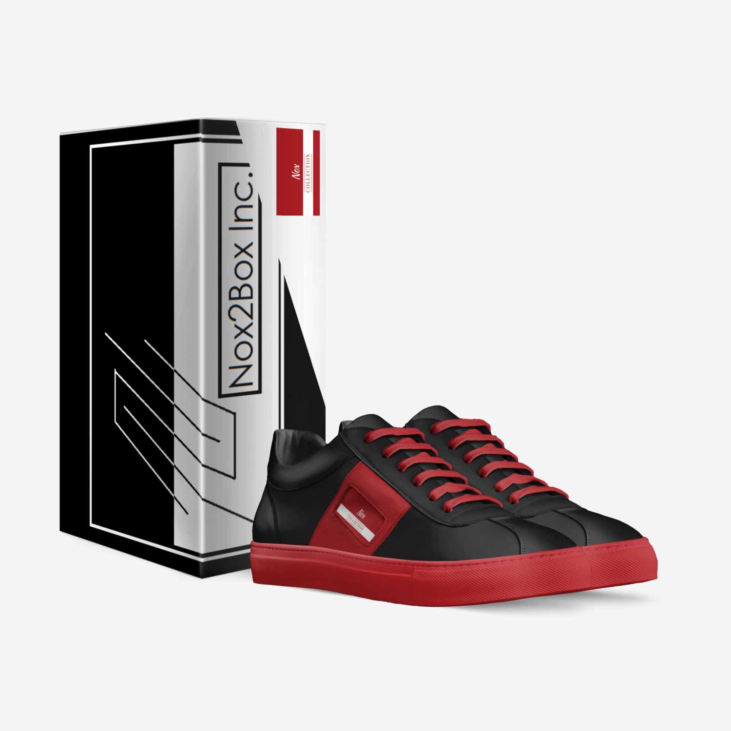 Nox custom made in Italy shoes by Justas Ostasevicius | Box view