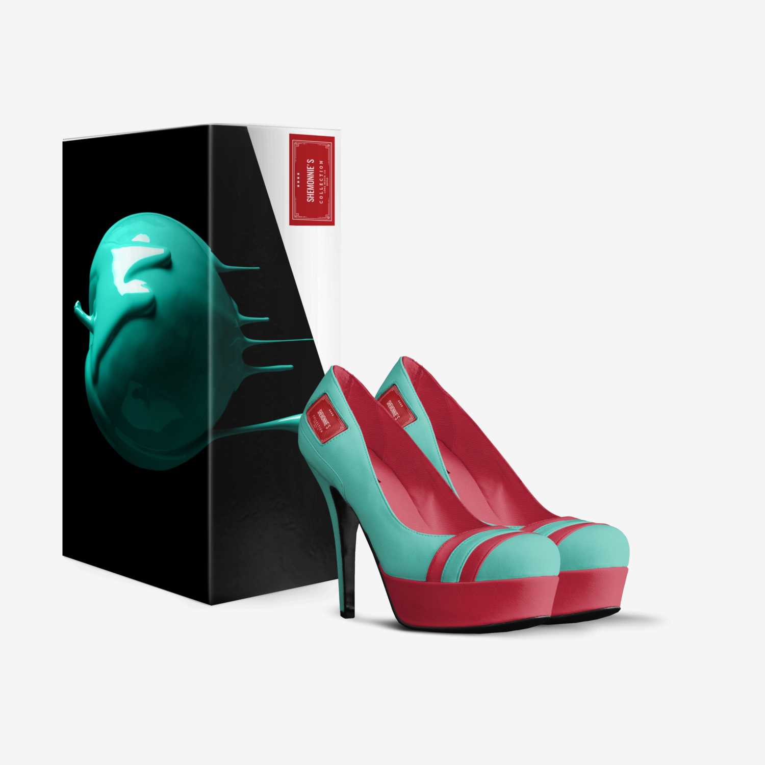 Shemonnie's custom made in Italy shoes by Emmonie Baldwin | Box view