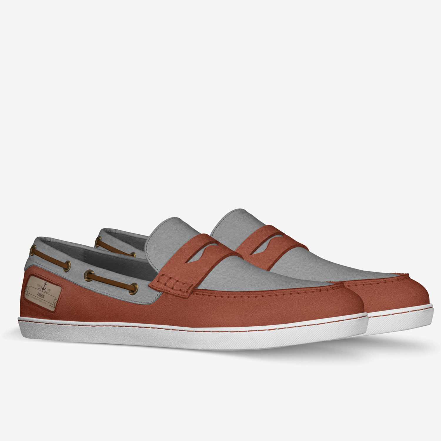 Aaron custom made in Italy shoes by Sarastine Richey | Double view