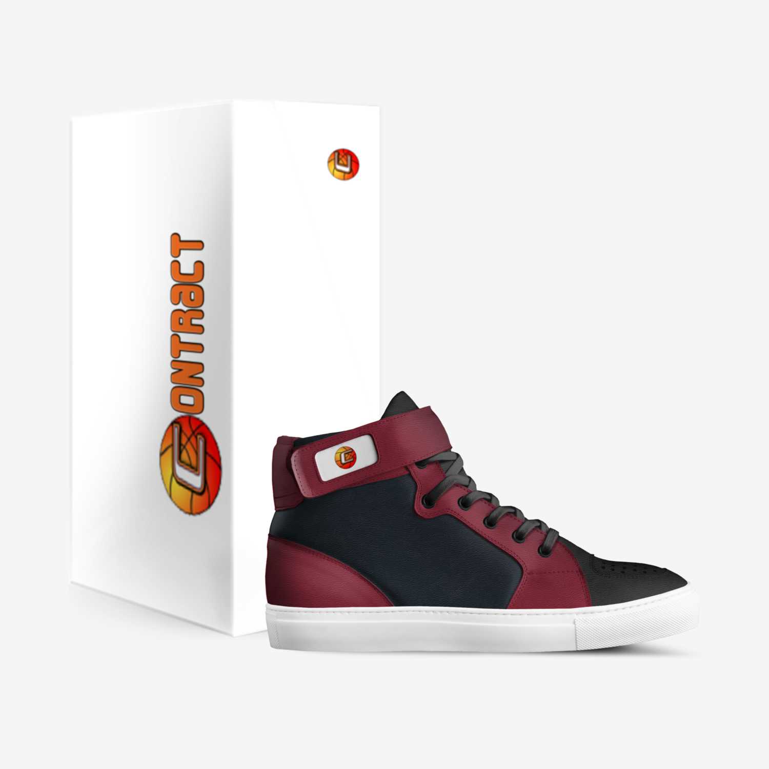 Contract V1 custom made in Italy shoes by Contract Sports | Box view