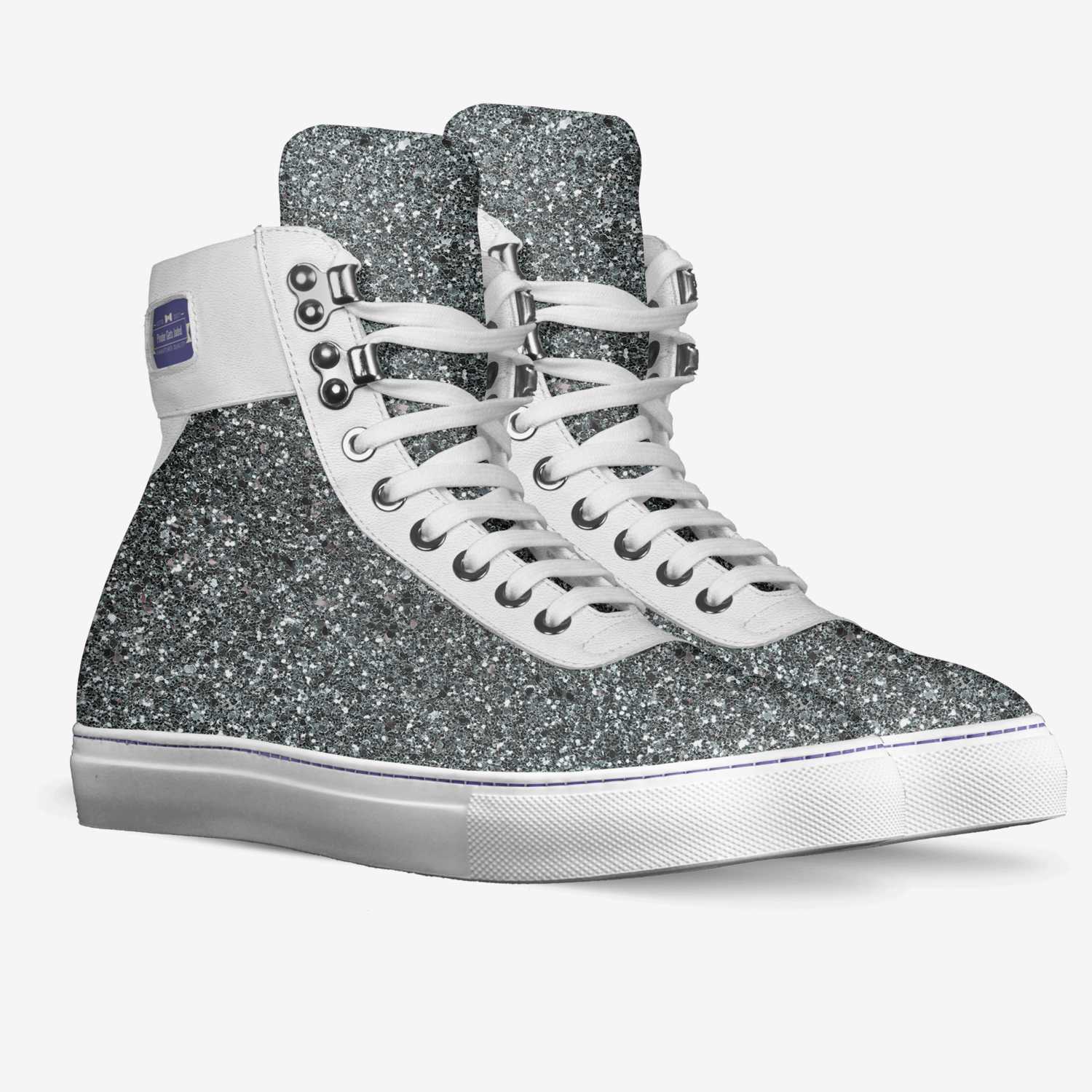 Pinder Gets Jaded custom made in Italy shoes by Jade Mandel | Double view