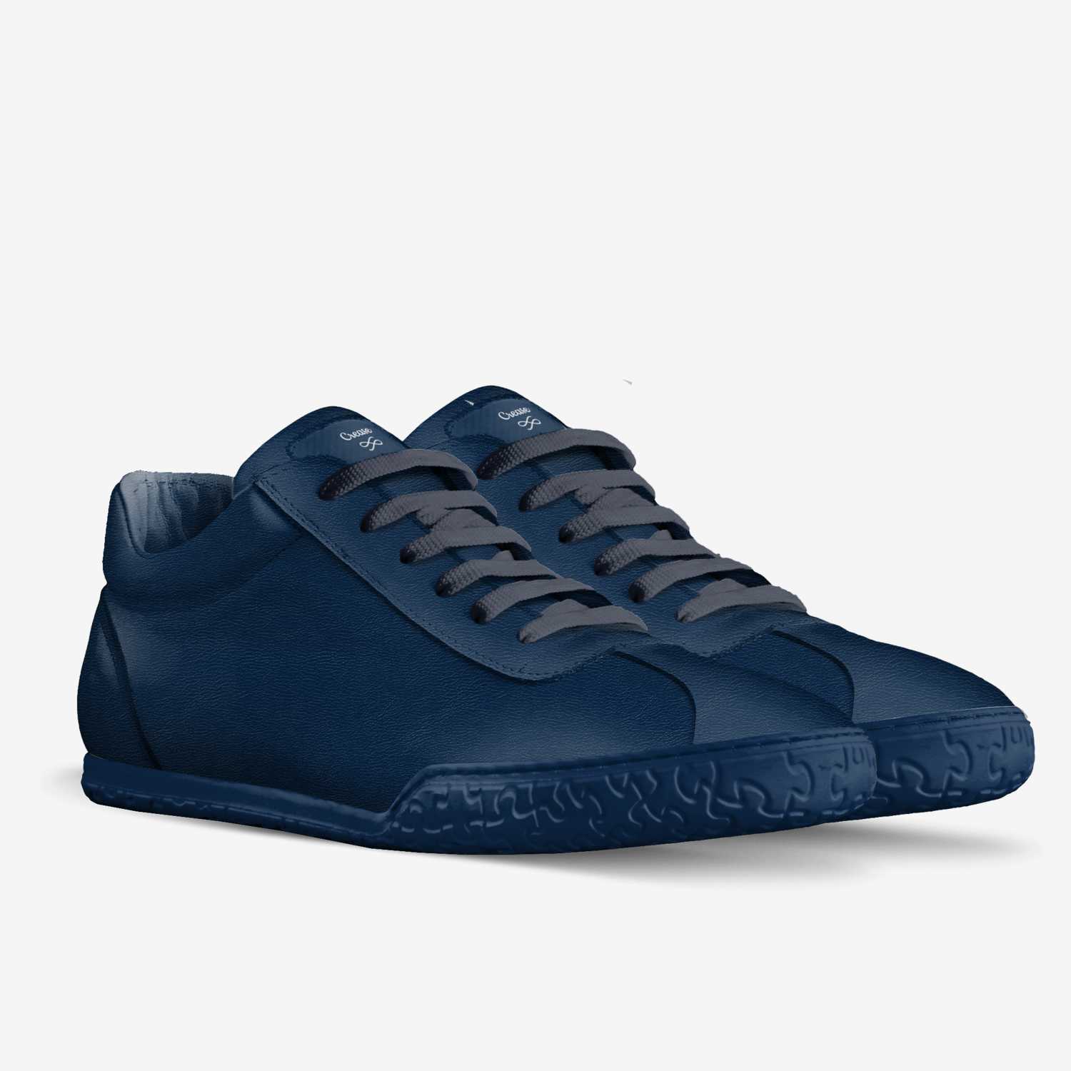Crease custom made in Italy shoes by Quentin Adams | Double view