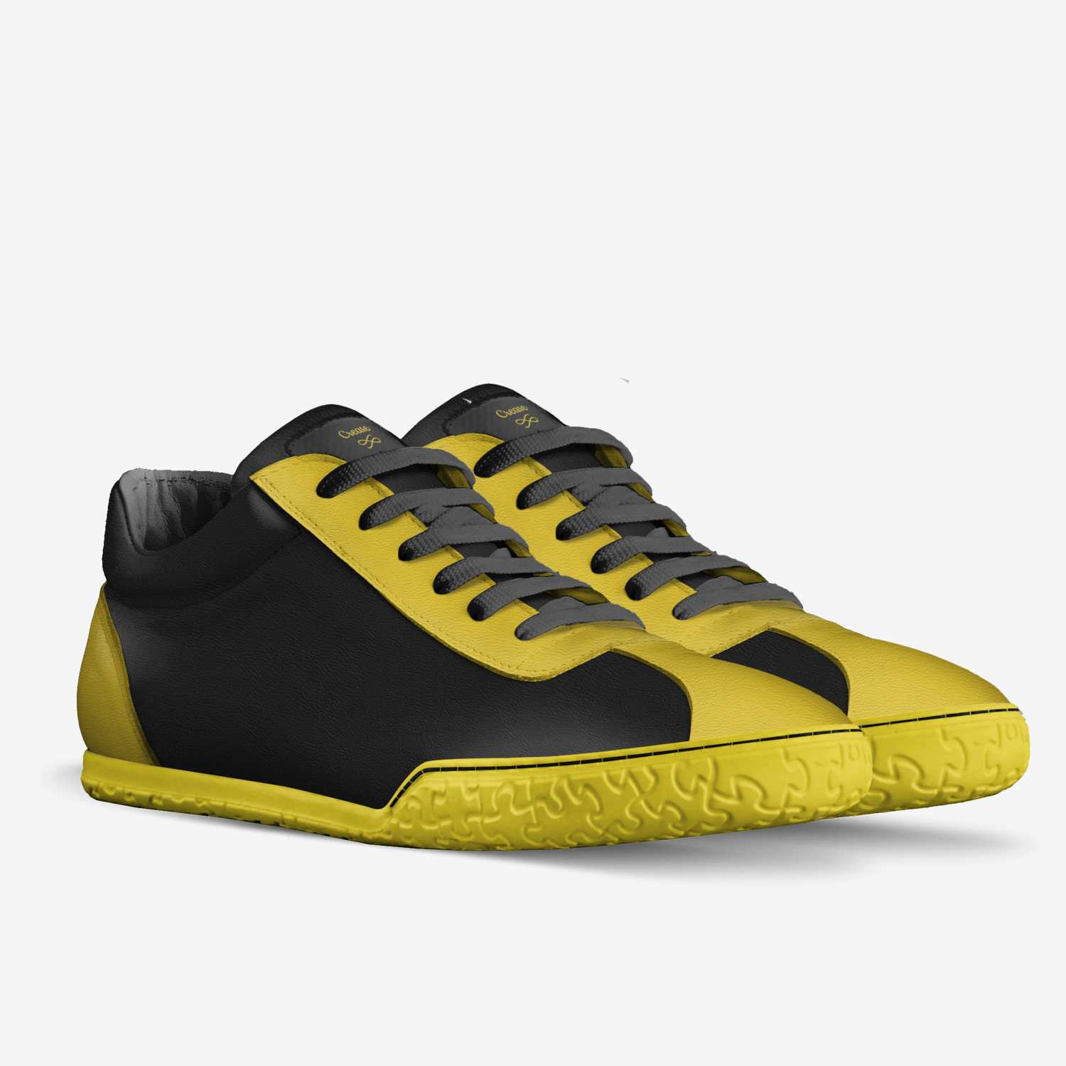 Crease custom made in Italy shoes by Quentin Adams | Double view