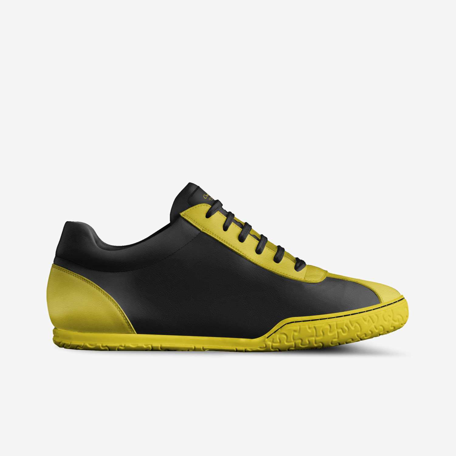 Crease custom made in Italy shoes by Quentin Adams | Side view