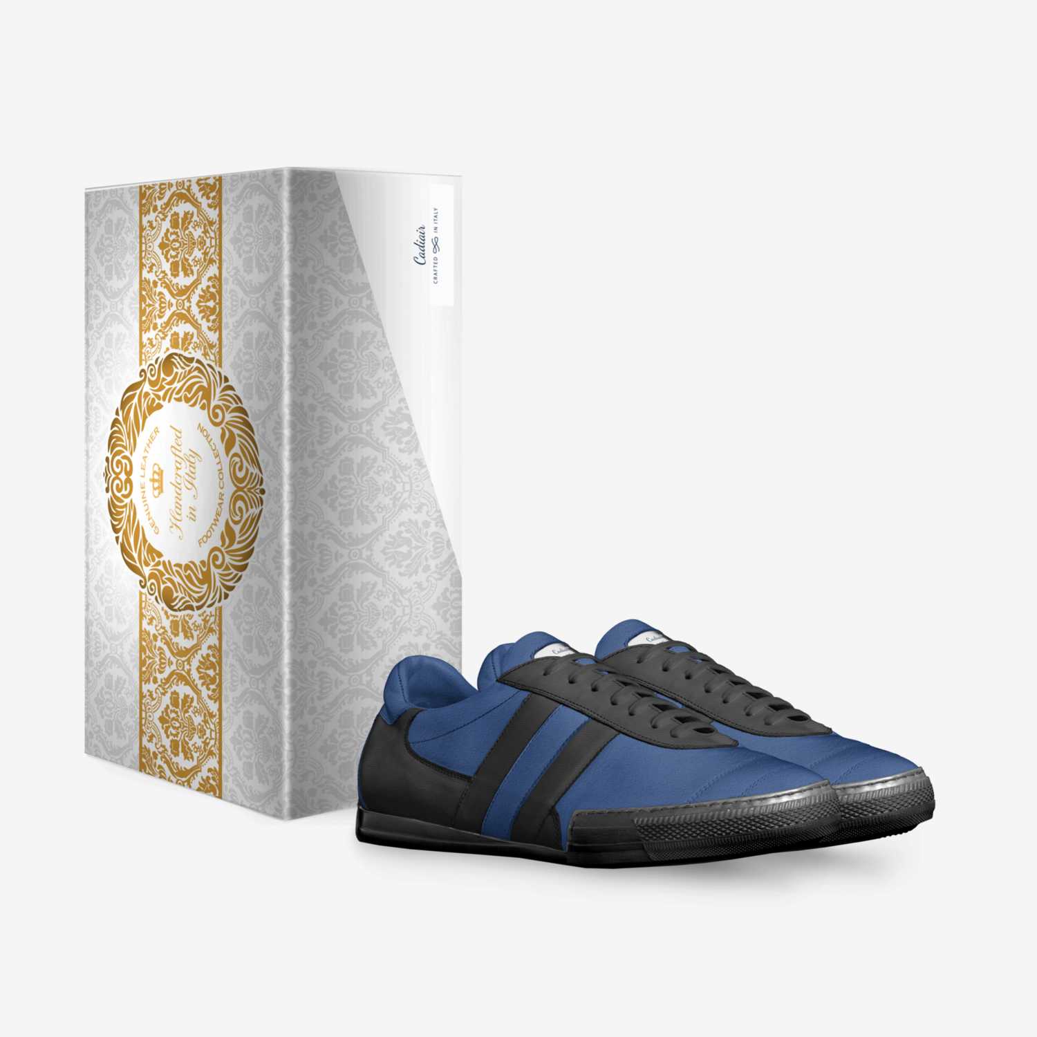 Cadiairs custom made in Italy shoes by Lataveon Waters | Box view