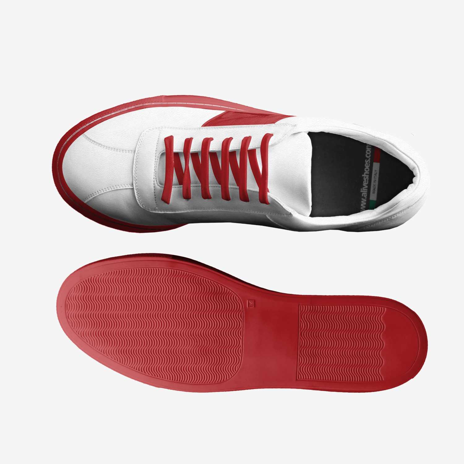 ILoveMyFamilyAndFirend custom made in Italy shoes by I Love My Family And Friends   | Top view