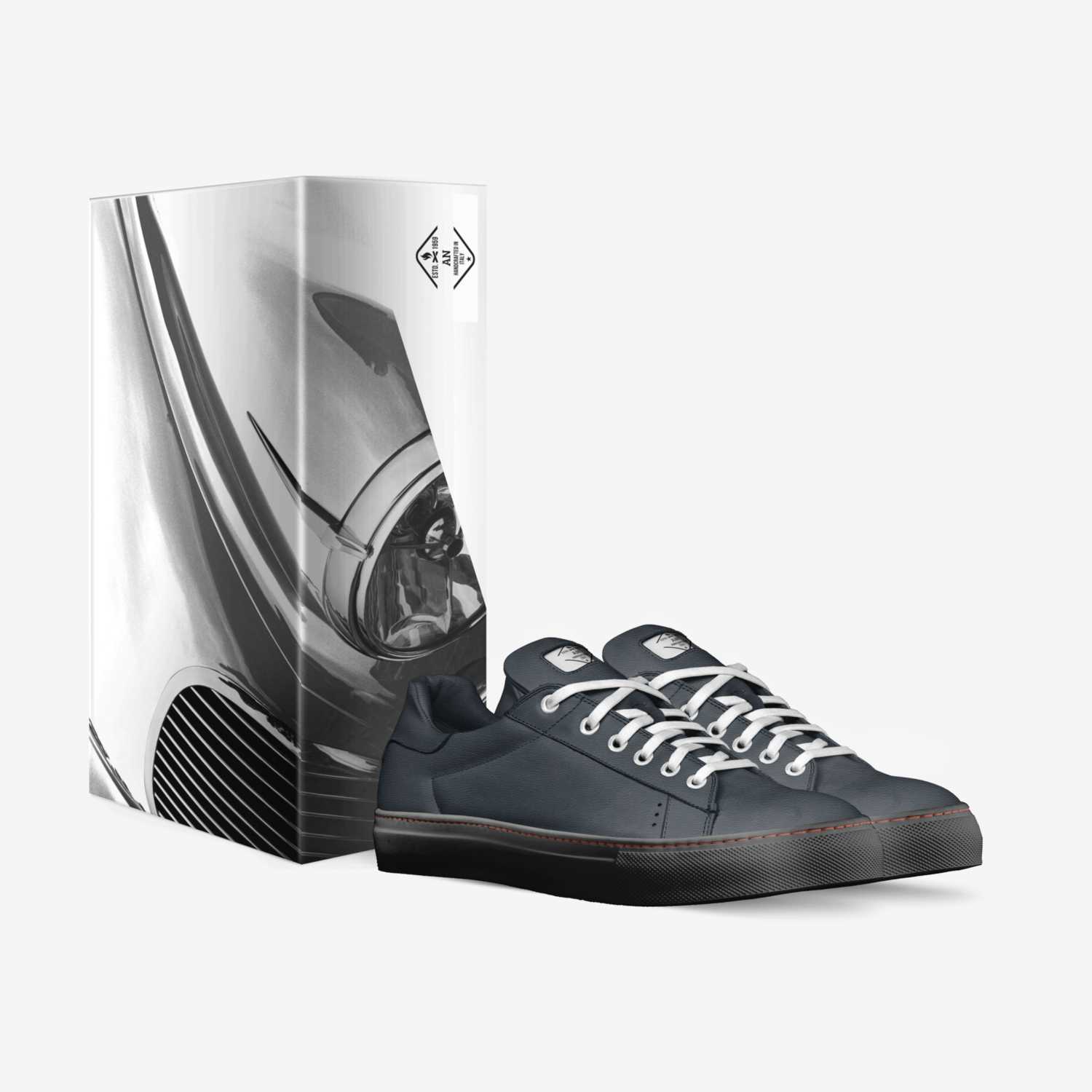 d zaz custom made in Italy shoes by Roger Lagrone | Box view