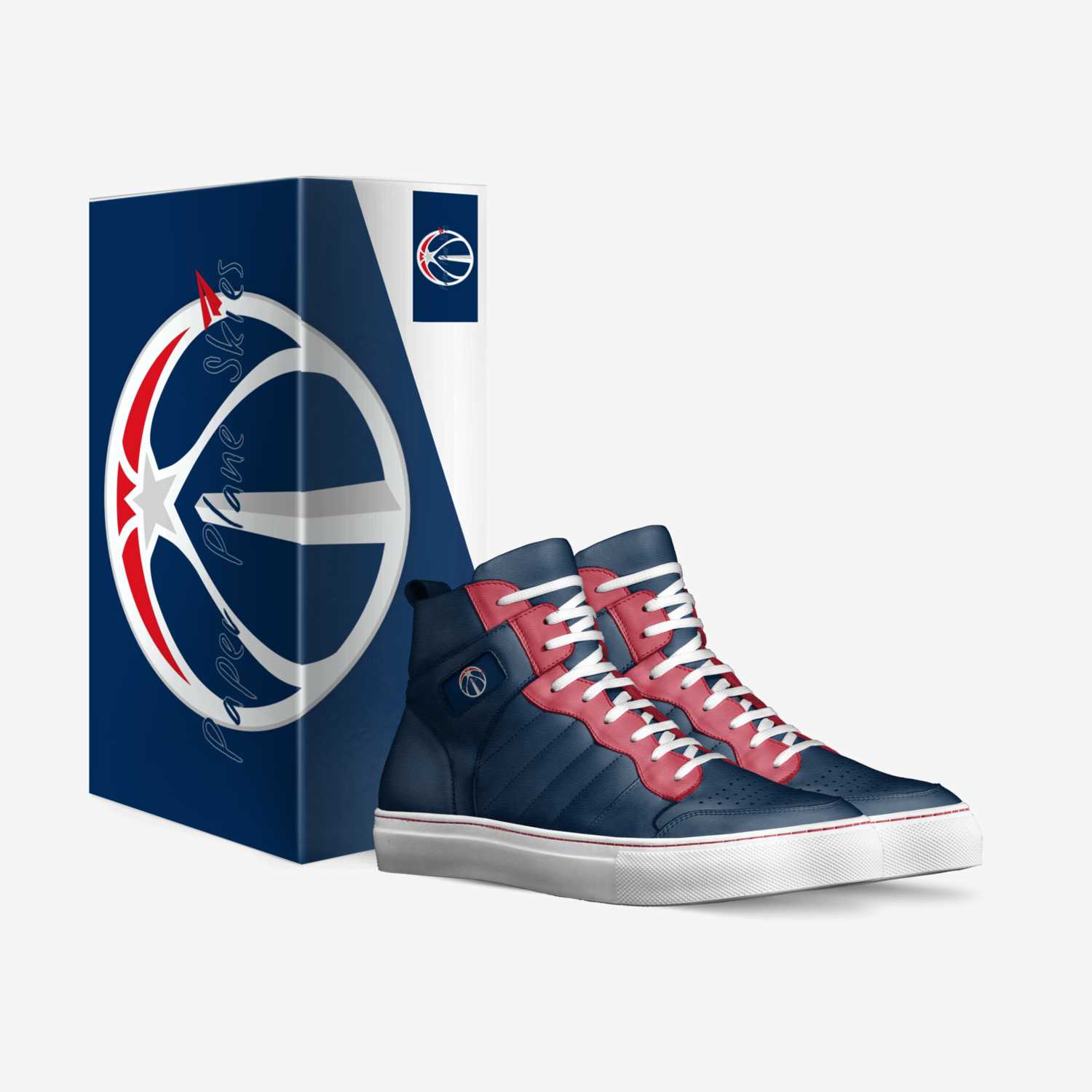 DC Flights (Away) custom made in Italy shoes by Roger Burley | Box view