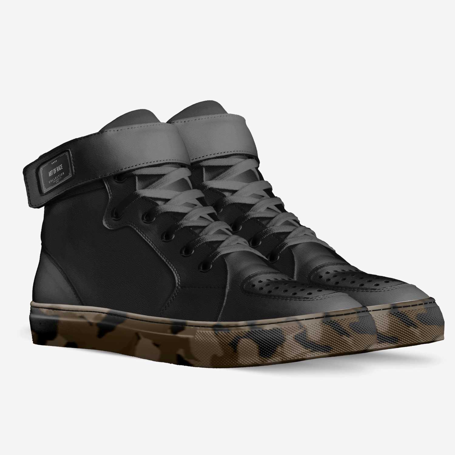 Shoes from Hell custom made in Italy shoes by Olaf Pohling | Double view