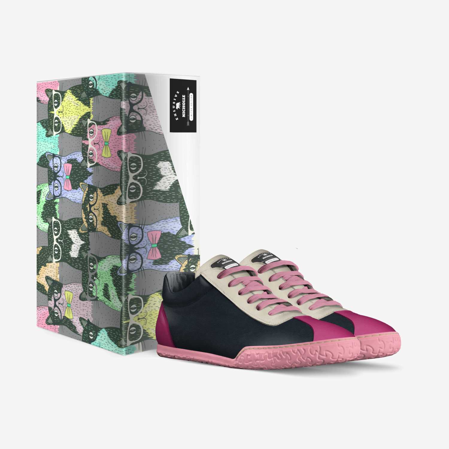 Nicholle custom made in Italy shoes by Marcus De Leon | Box view