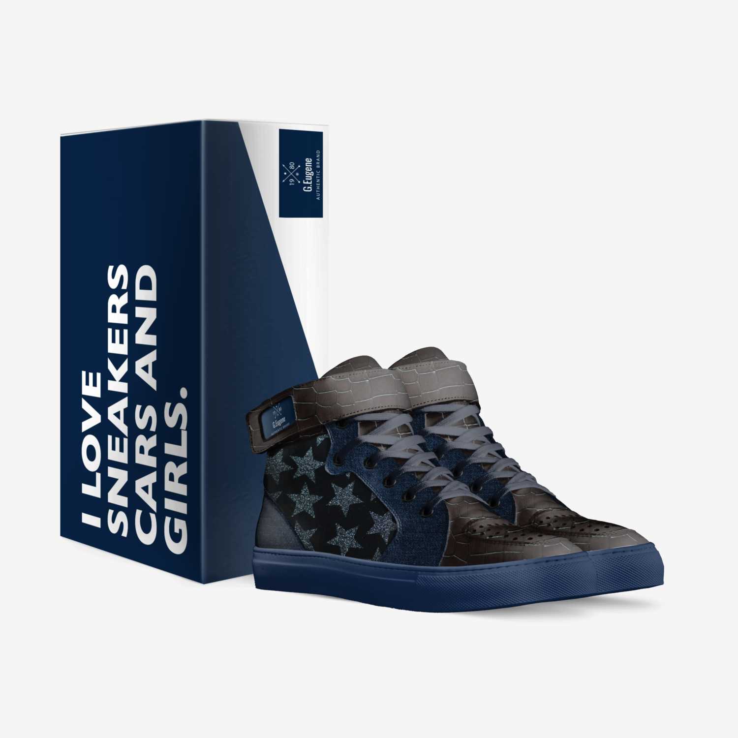 G MACK custom made in Italy shoes by Mervyn Riley | Box view