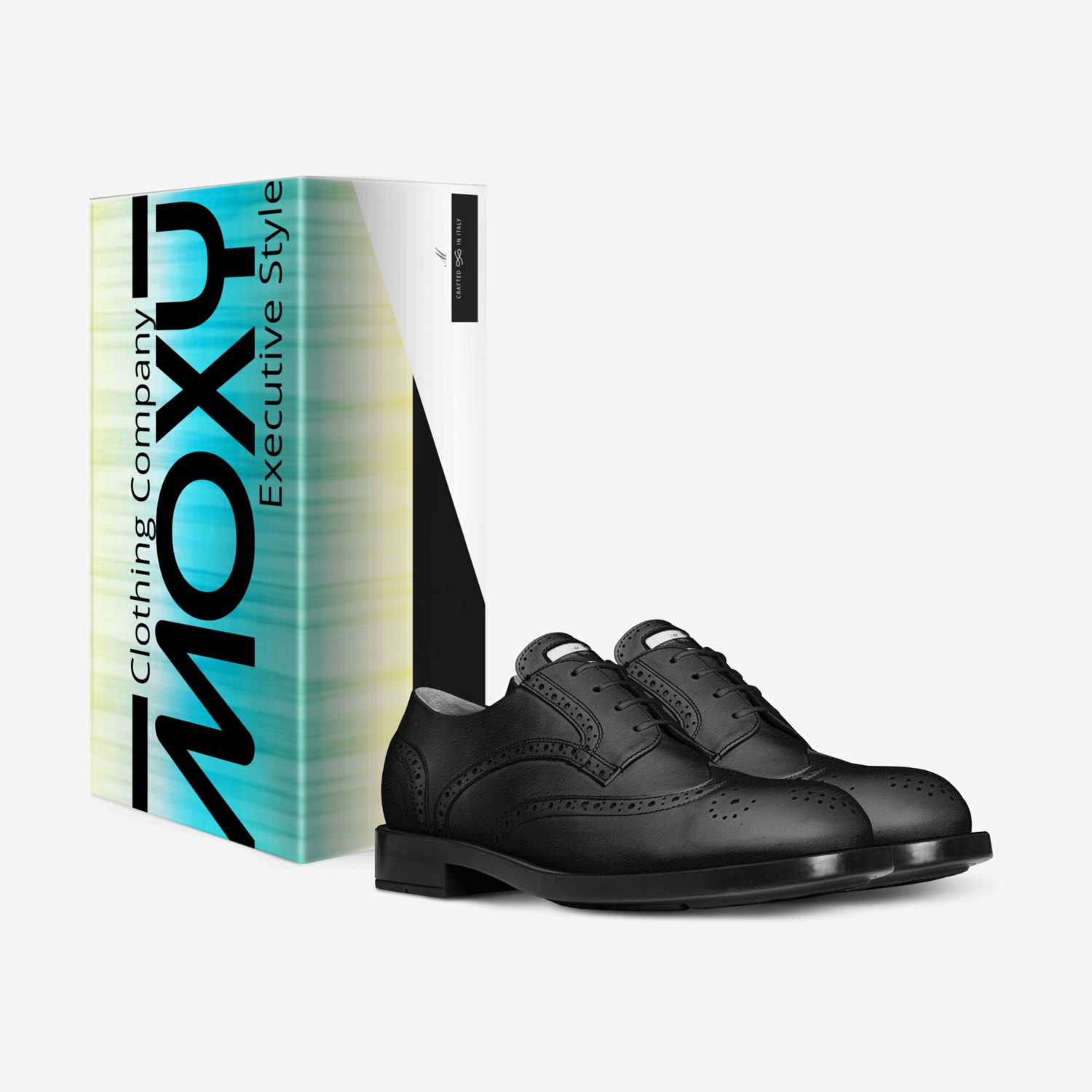 The Execs custom made in Italy shoes by Moxy Clothing Co. | Box view