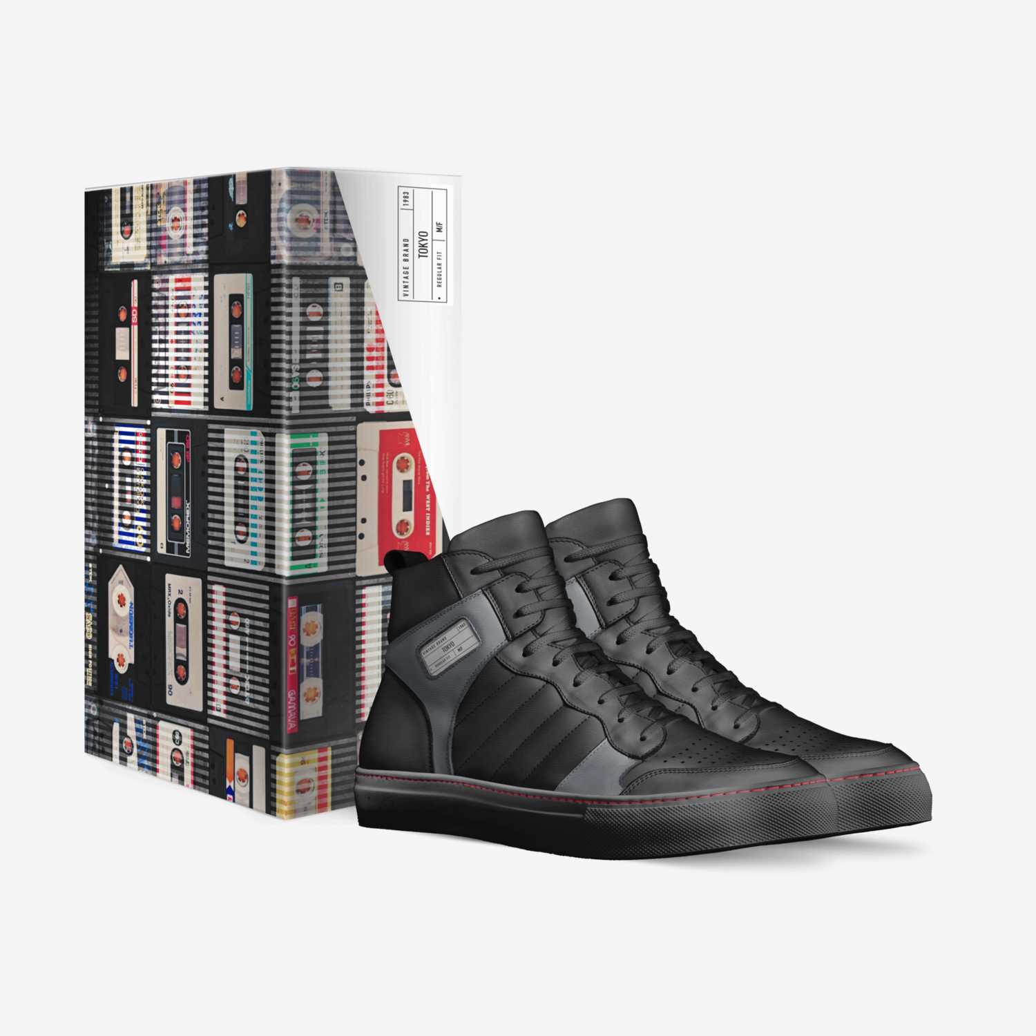 Tokyo custom made in Italy shoes by Parker Jorgensen | Box view